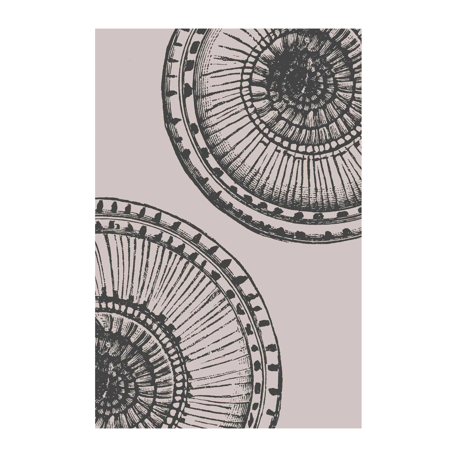 Vintage Mandala Motif Wall Art