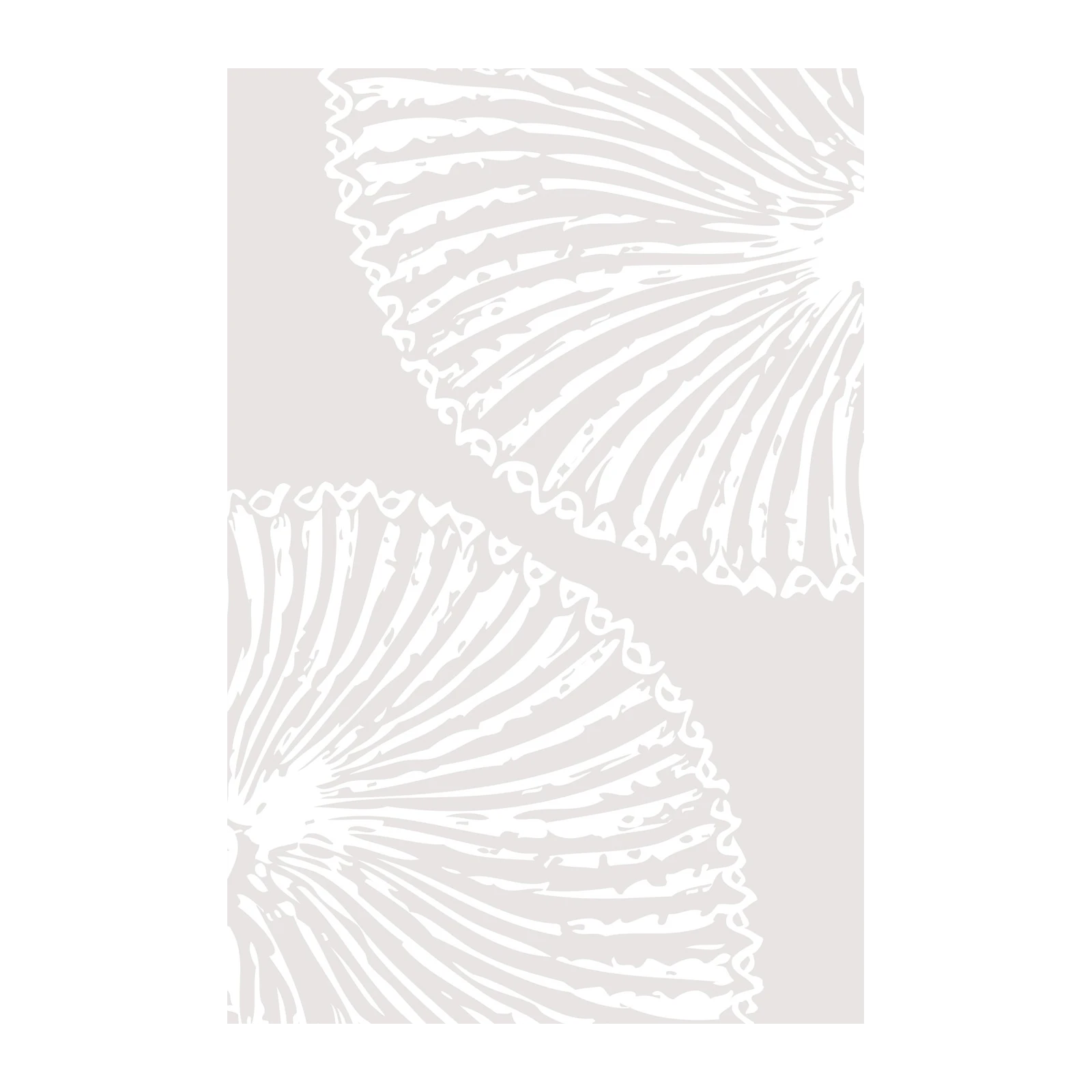 Soft Fan Abstract Art Wall Art
