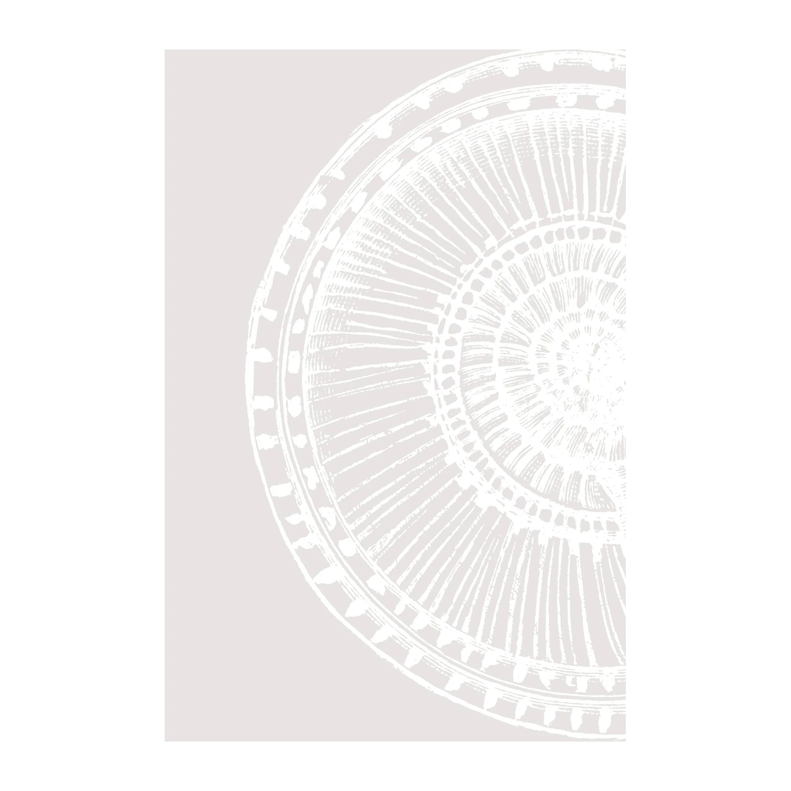 Elegant Mandala Beige Wall Art