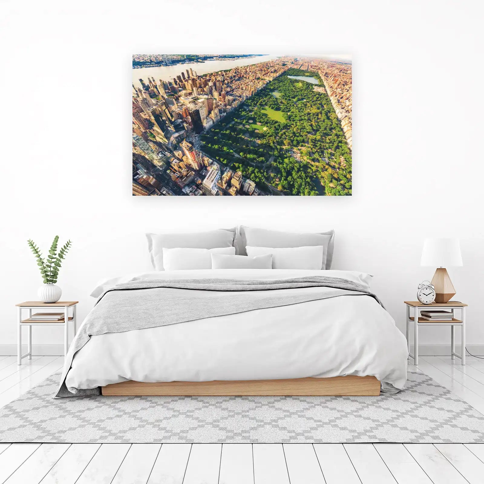 NYC Central Park Aerial Wall Art
