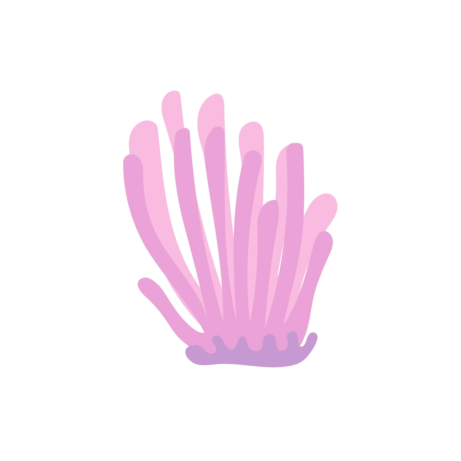 Pastel Coral Art Print - Coastal Wall Decor Wall Art