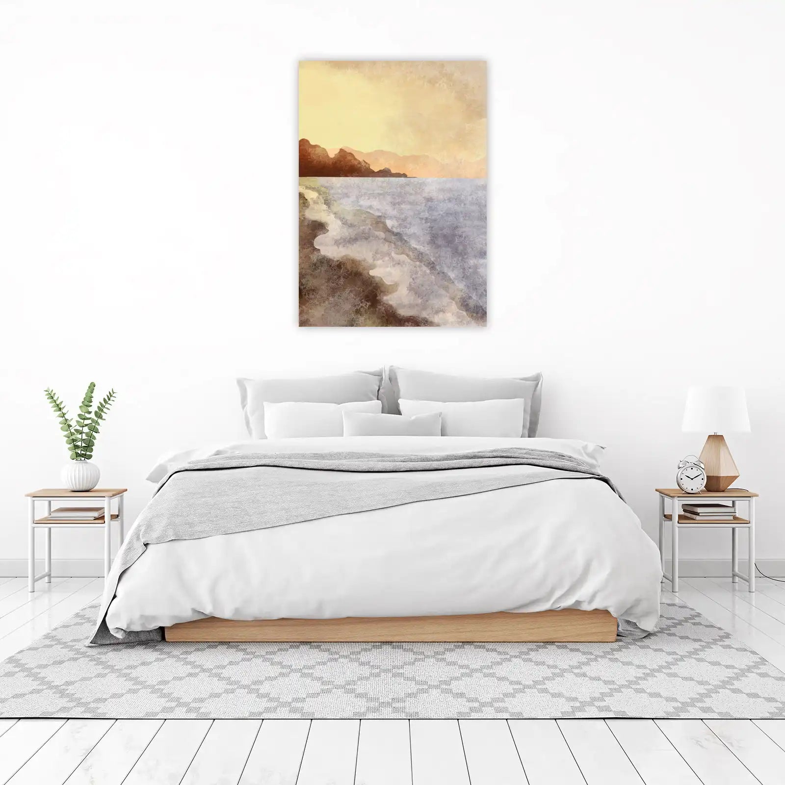 Serene Mountain Landscape Wall Art