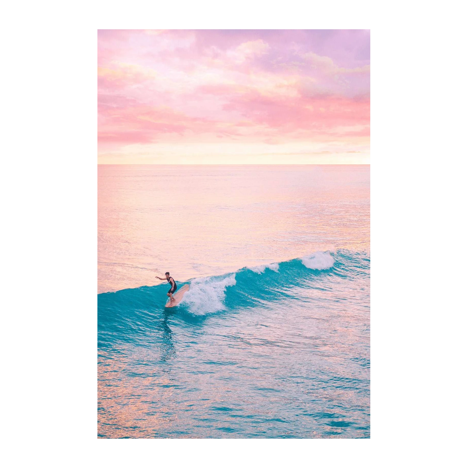 Sunset Surf Dream Wall Art