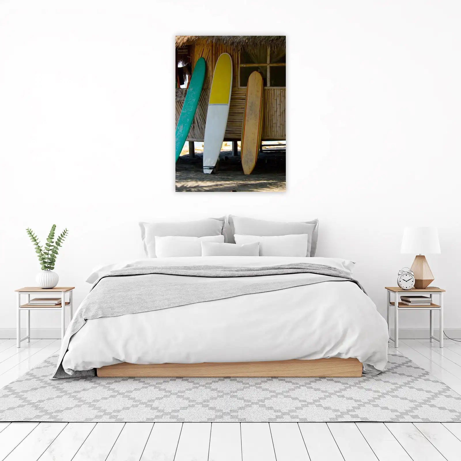 Tropical Vibes Surfboard Trio Wall Art