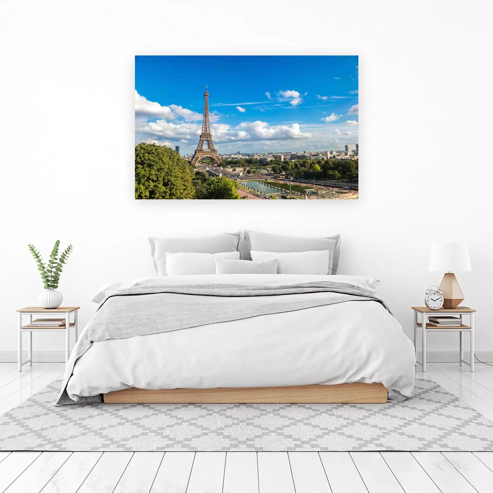 Eiffel Tower Paris Skyline Wall Art