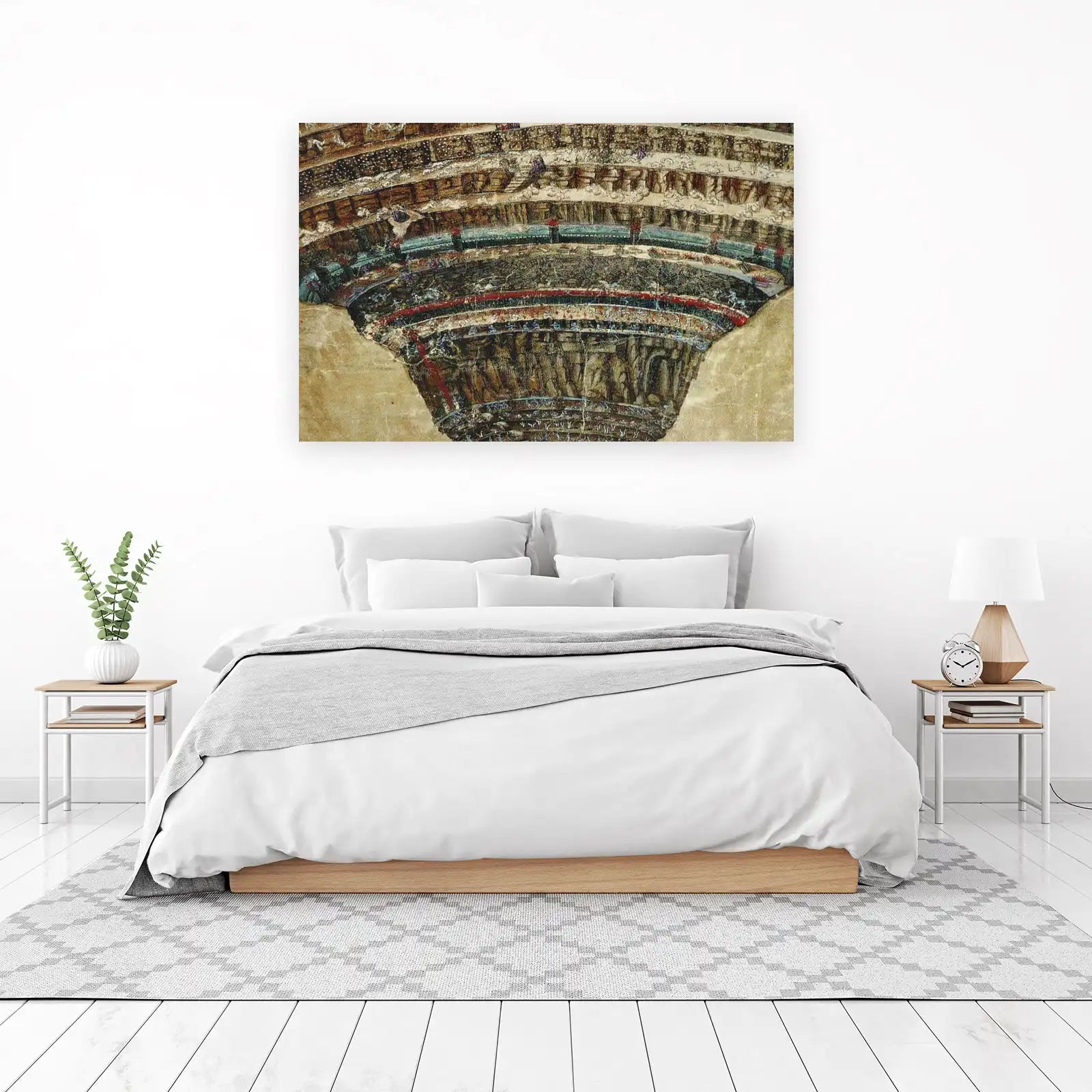 Inferno Dante's Circles Wall Art