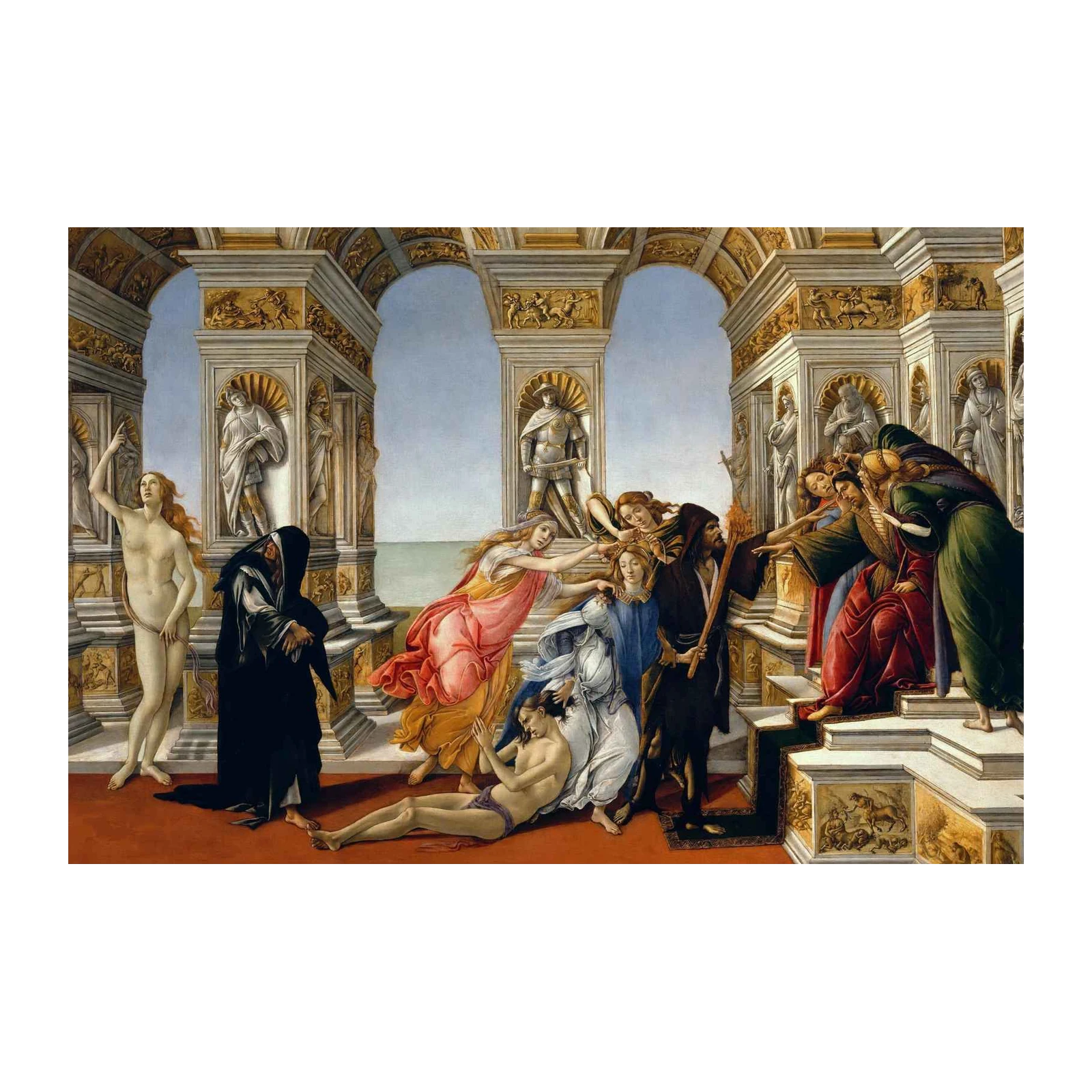 Botticelli Venus & Cupid Renaissance Wall Art