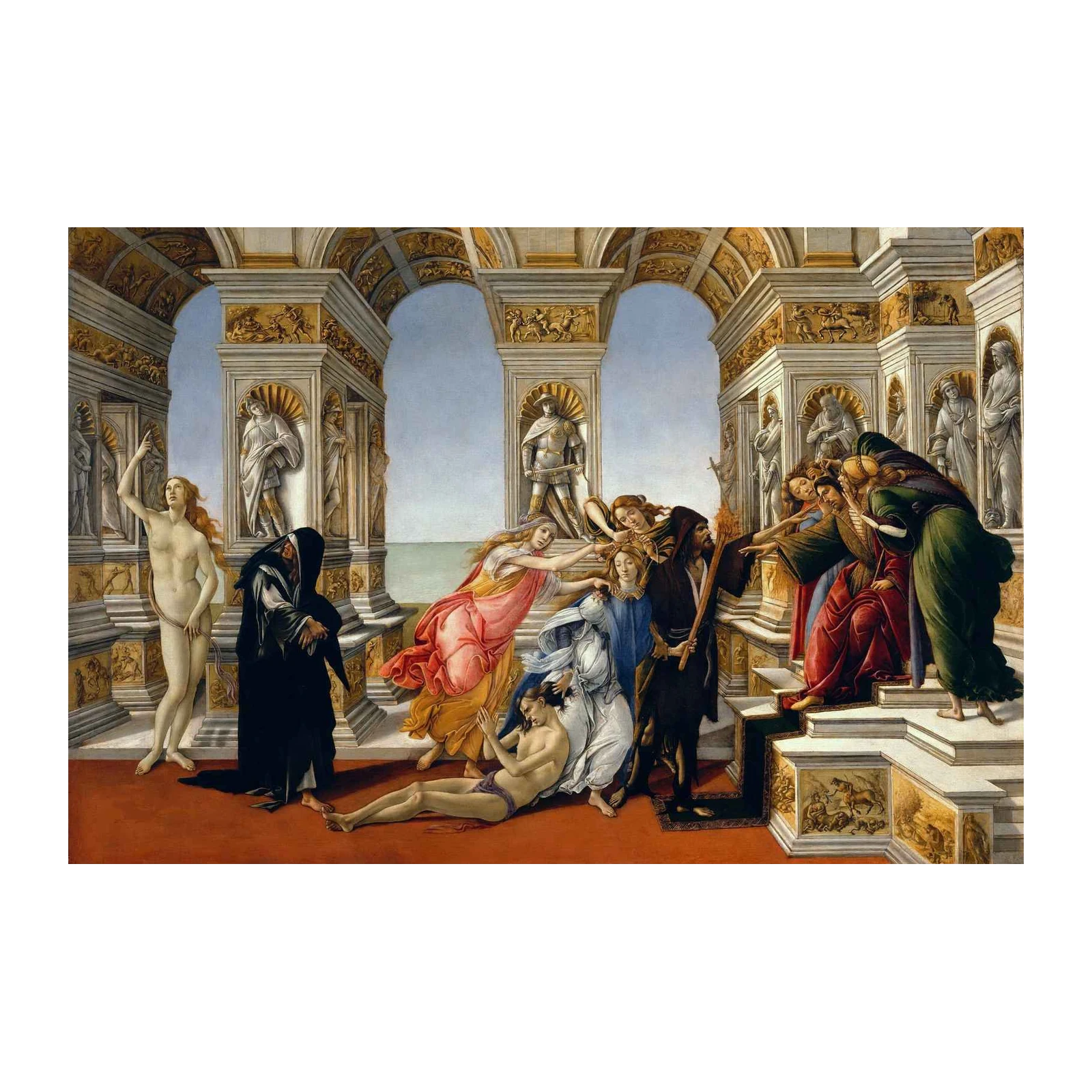 Allegory of Virtue Renaissance Wall Art