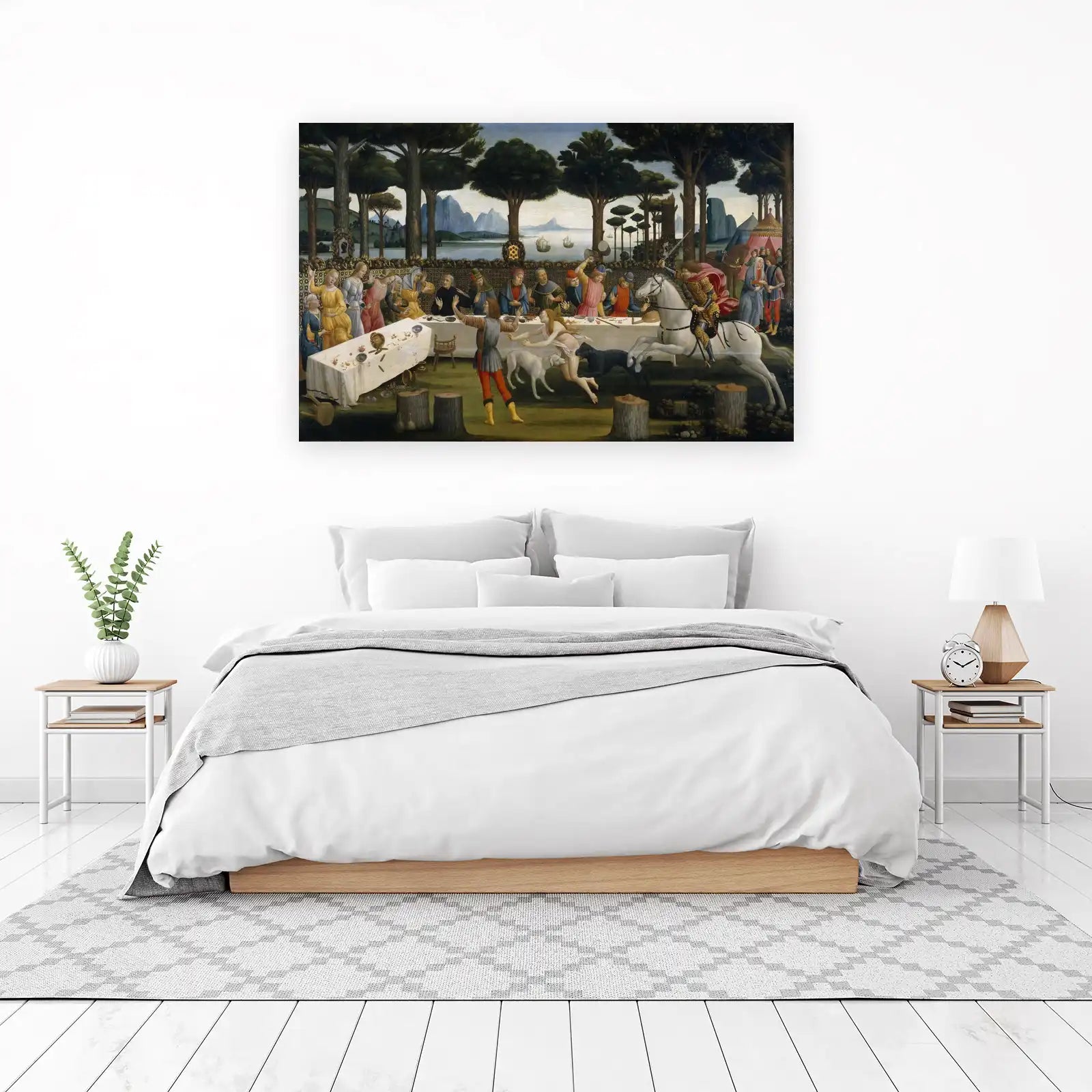 Vintage Renaissance Feast Wall Art