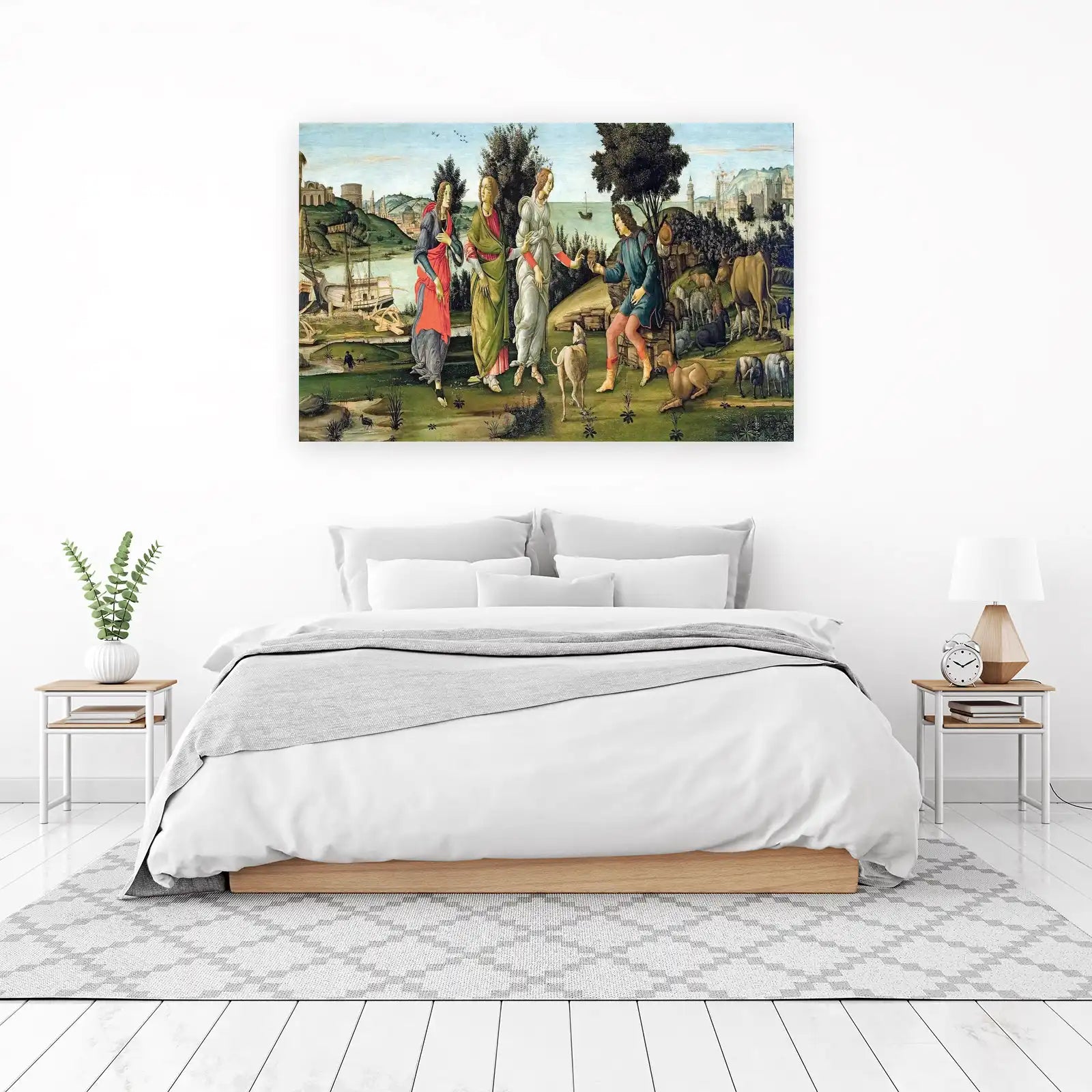 Renaissance Allegory Landscape Wall Art