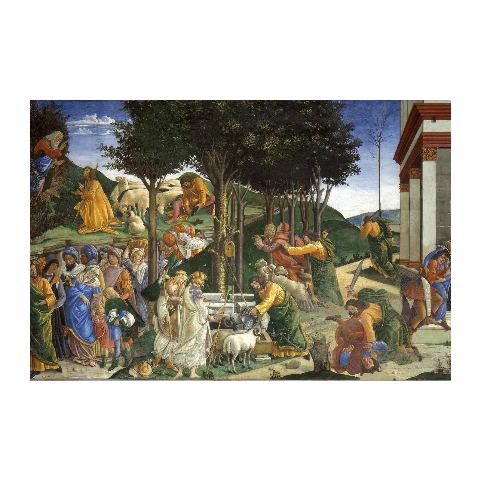 Renaissance Pastoral Scene Wall Art