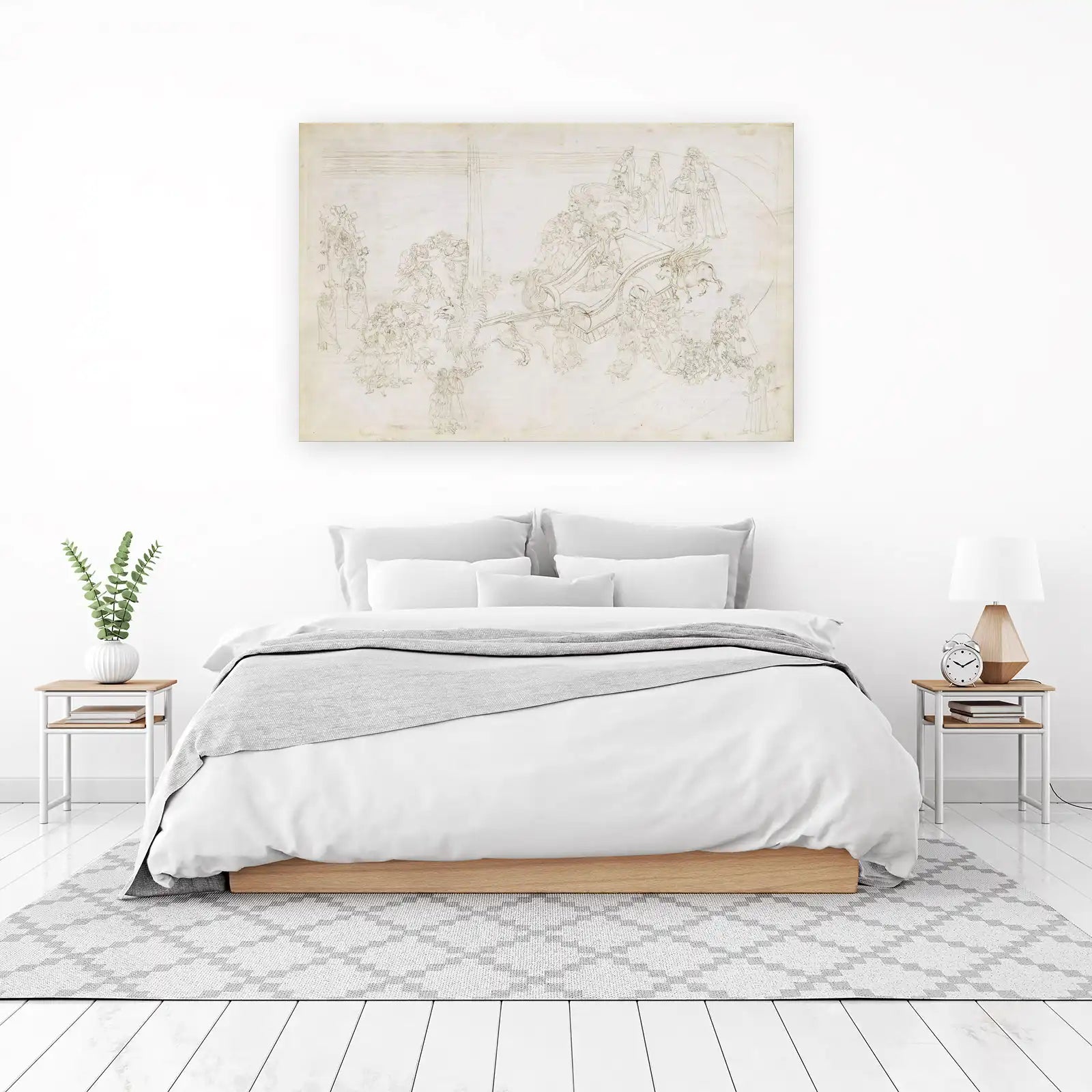 Mythological Chariot Divine Journey Wall Art