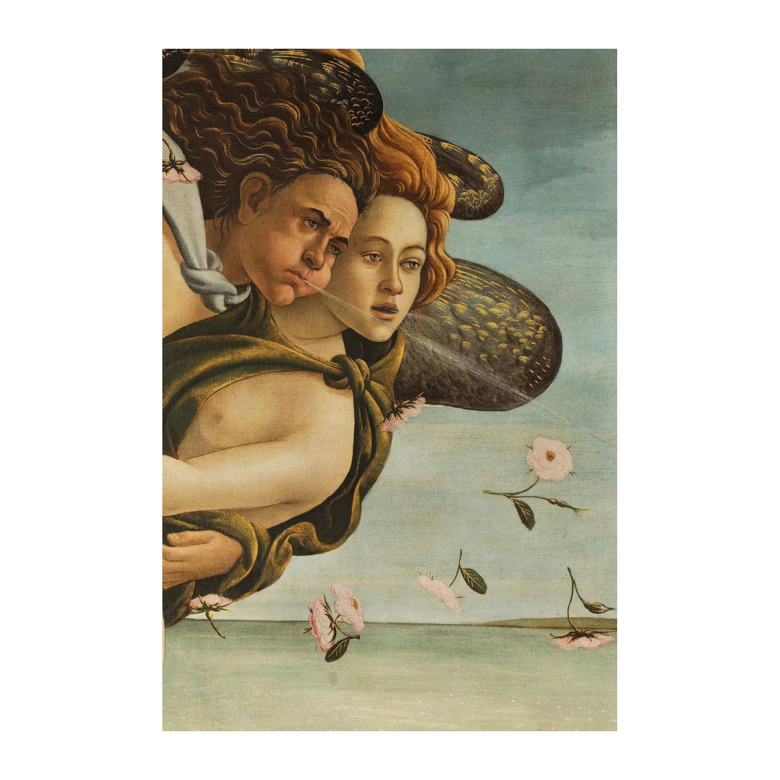 Botticelli's Zephyrus & Chloris Renaissance Wall Art