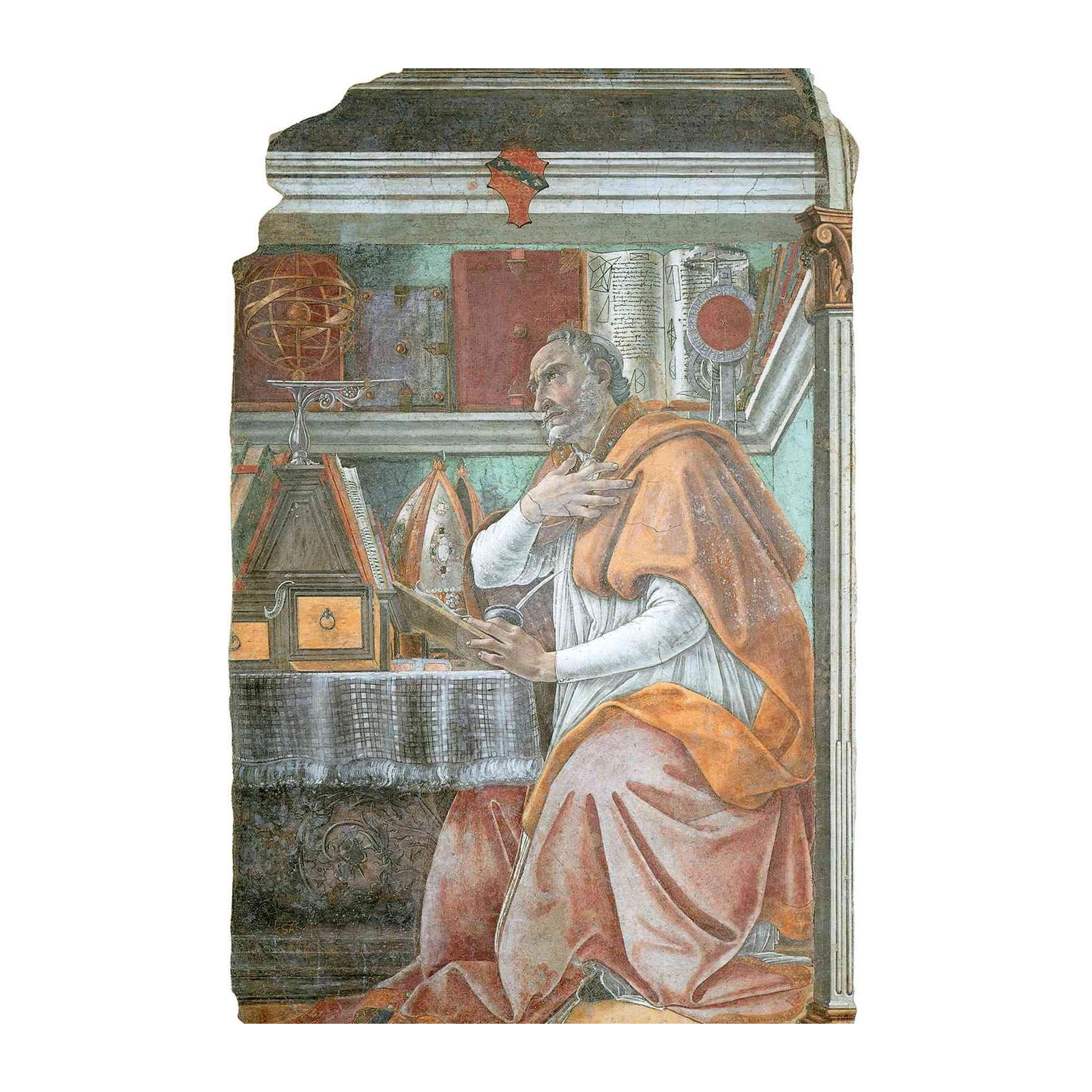 Renaissance Scholar Study Wall Art