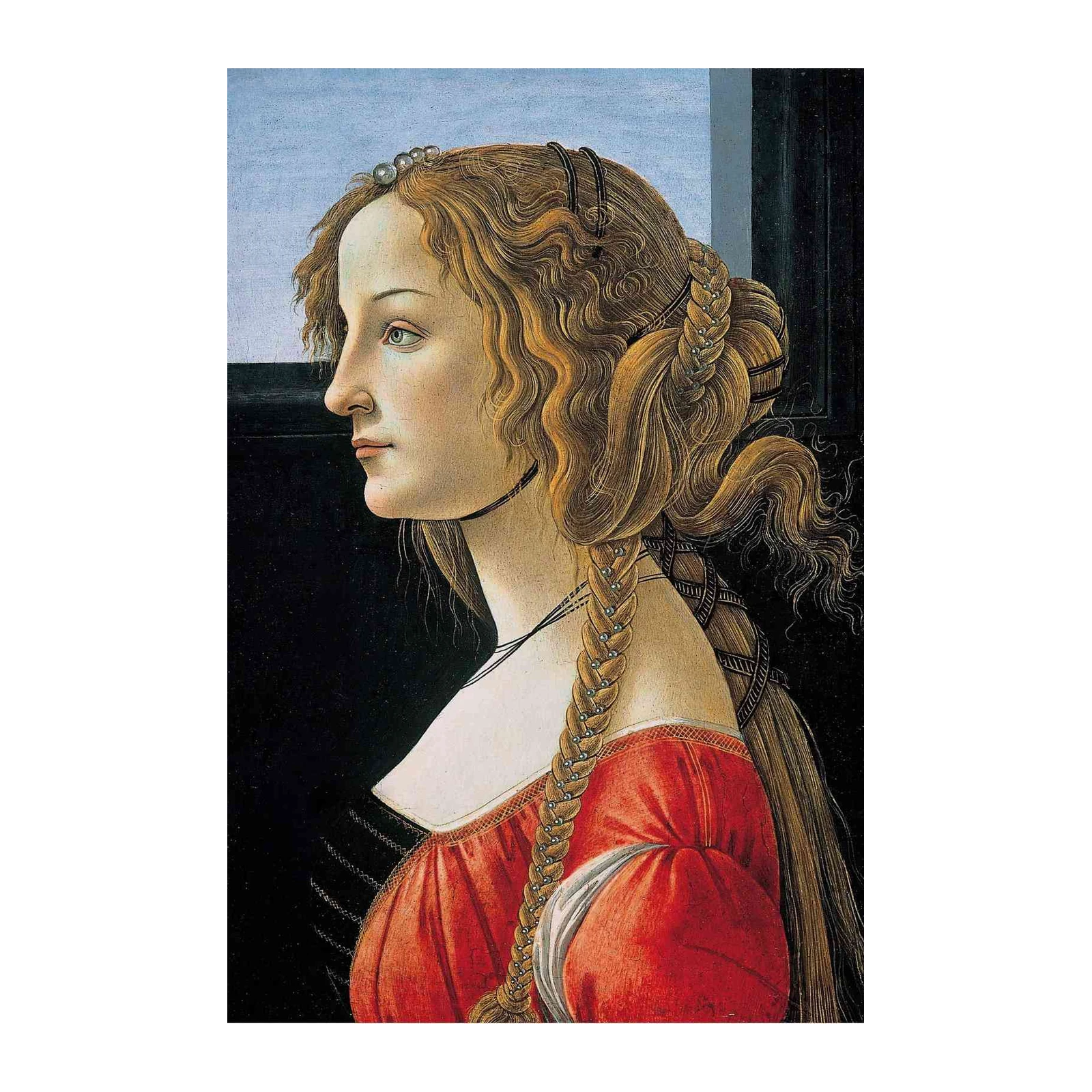 Renaissance Beauty Portrait Wall Art