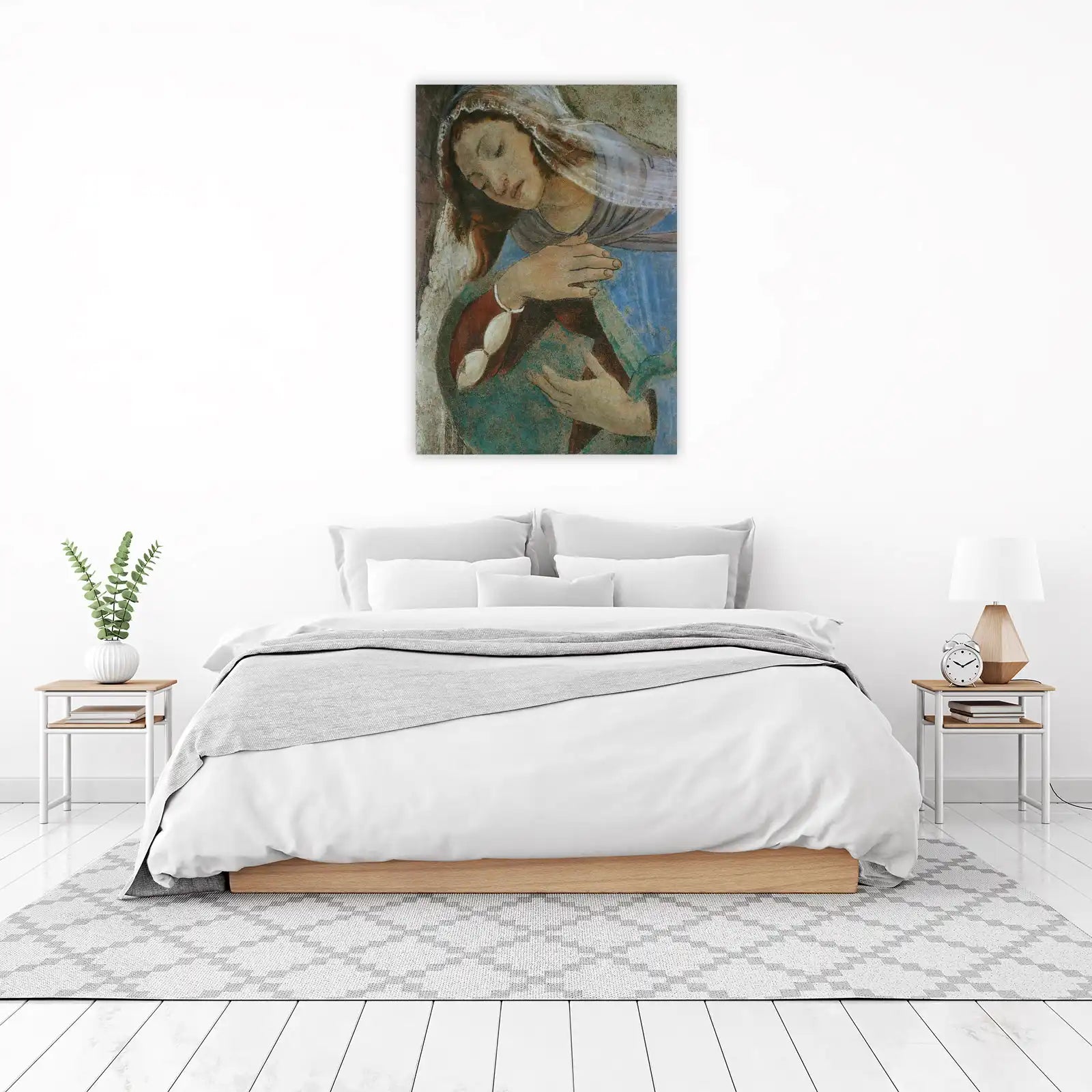 Serene Madonna Renaissance Art Wall Art