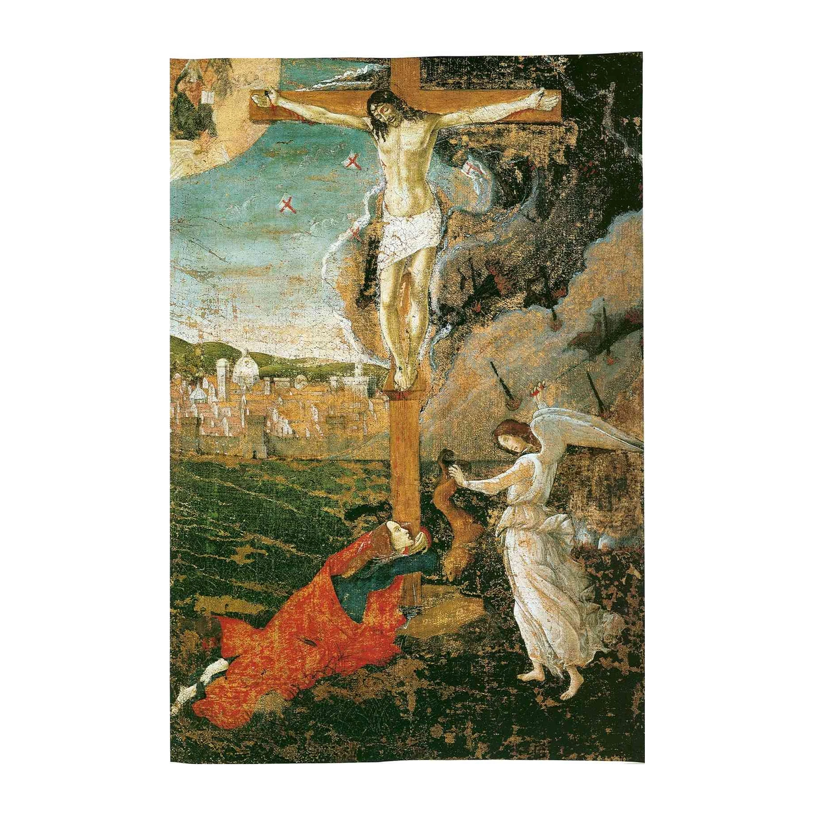 Crucifixion Scene Renaissance Wall Art