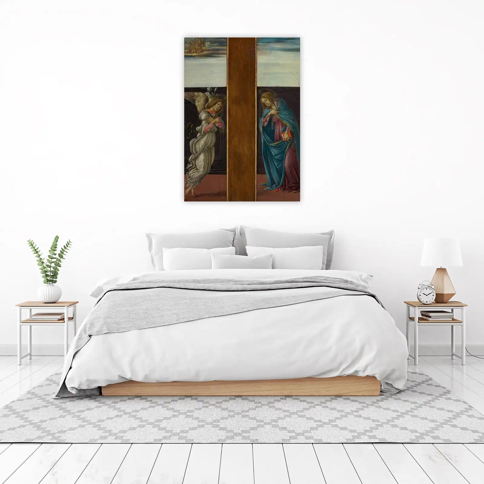 Annunciation Angel & Mary Wall Art | Religious Art
