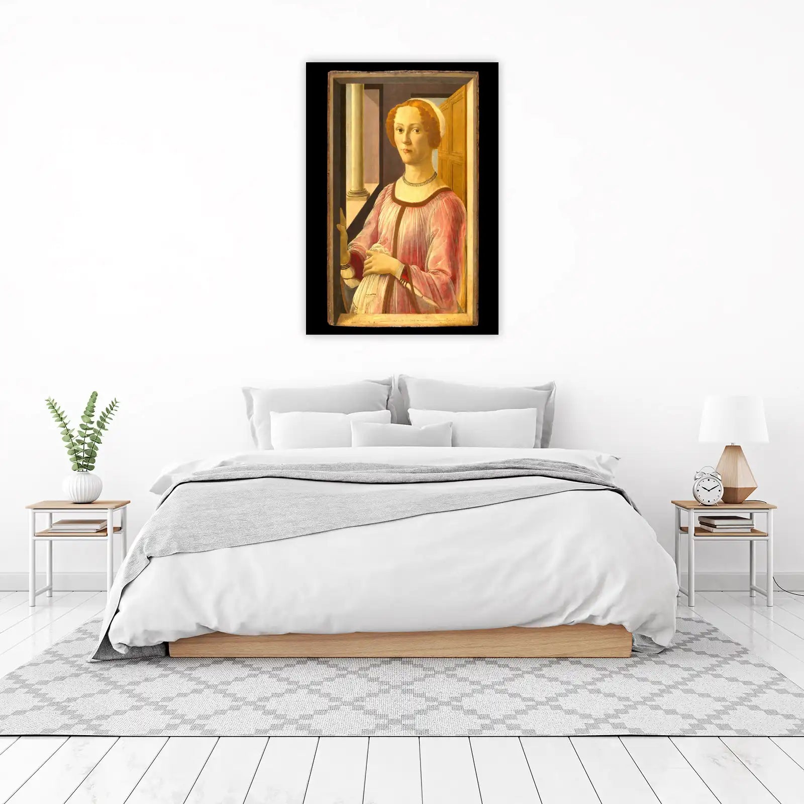 Renaissance Portrait Lady Wall Art