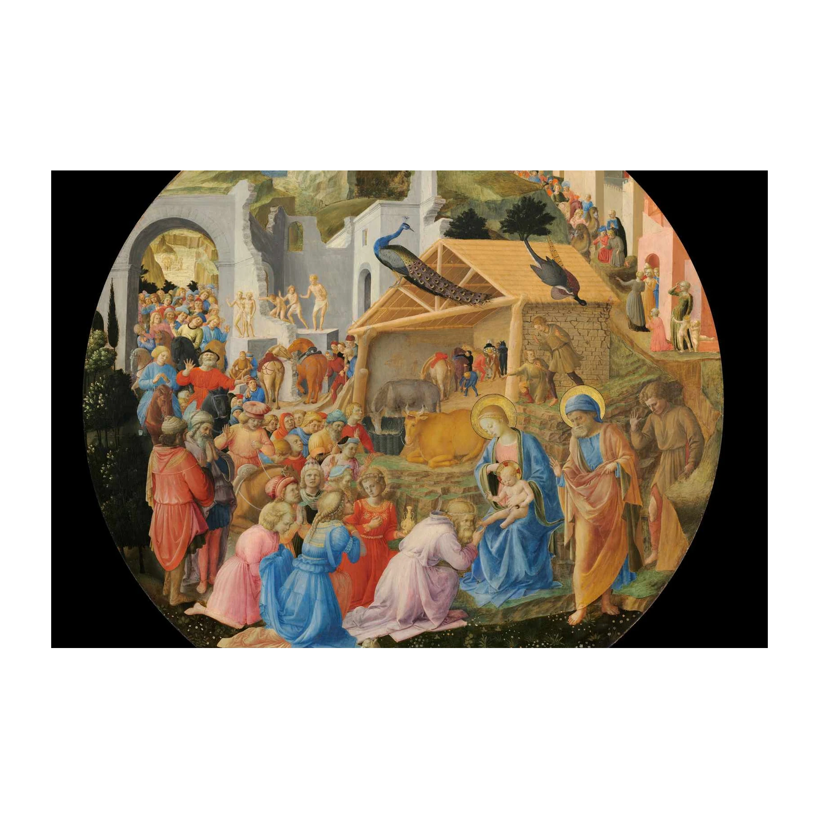 Adoration of the Magi Renaissance Wall Art