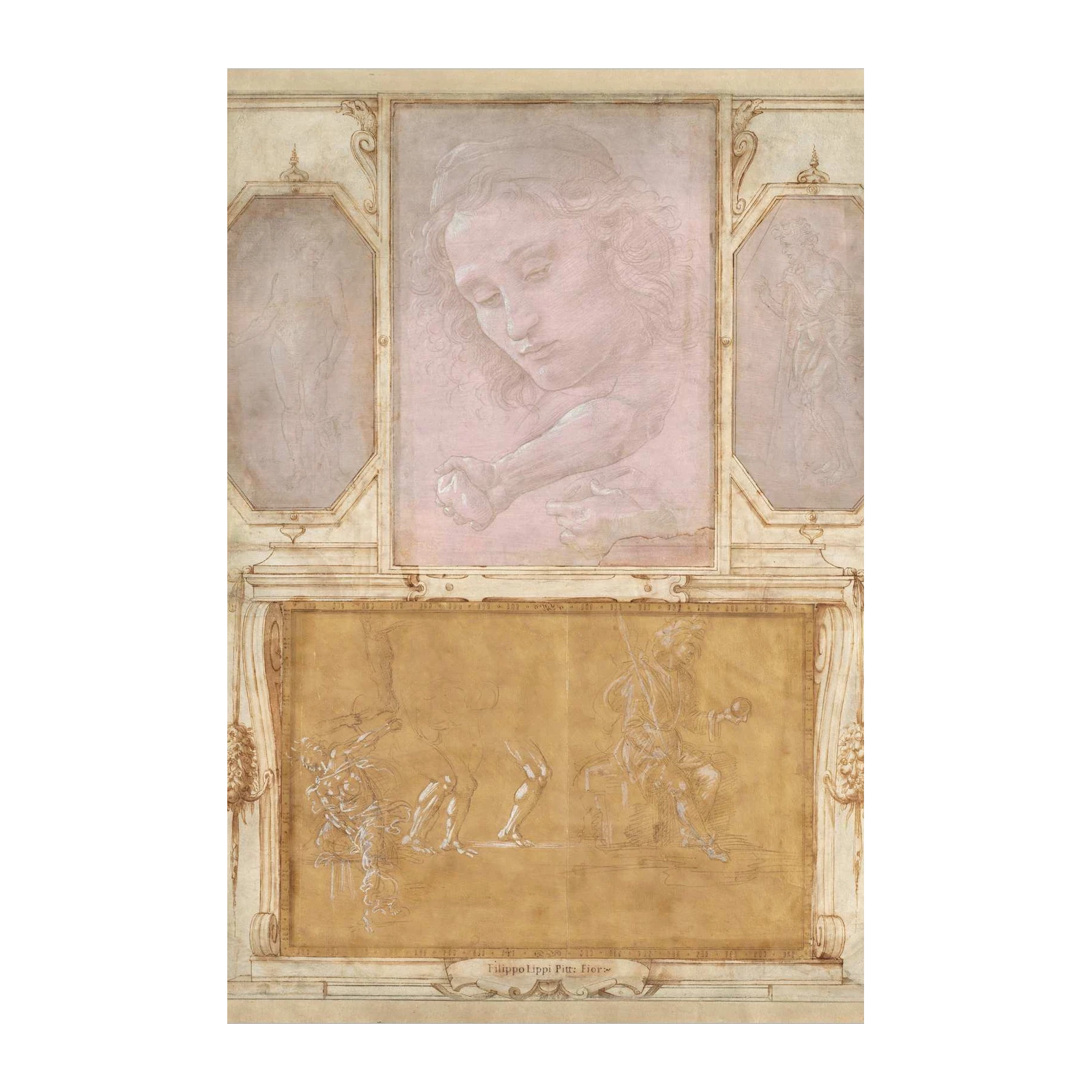 Renaissance Study Figure Wall Art