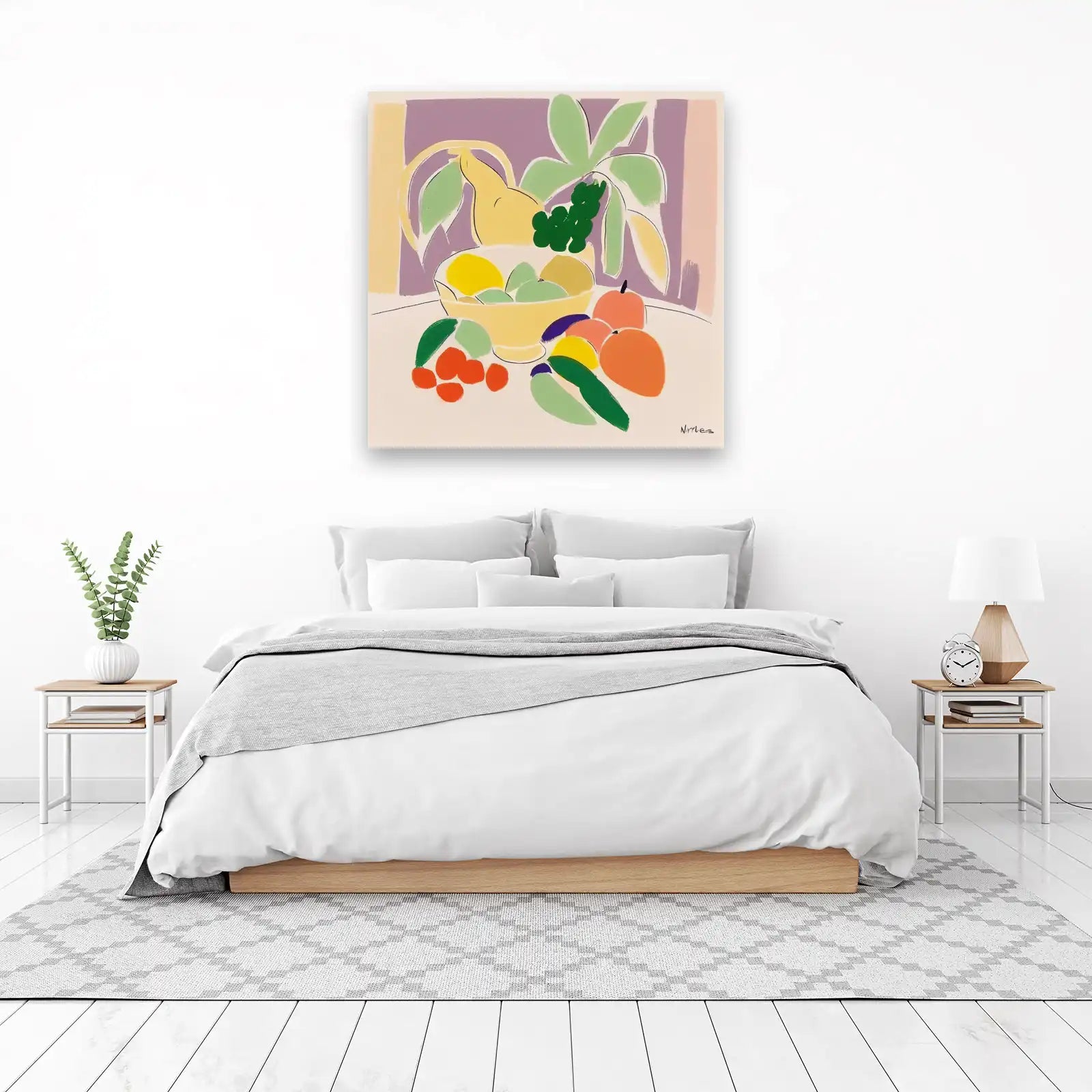 Vibrant Fruit Still Life Wall Art