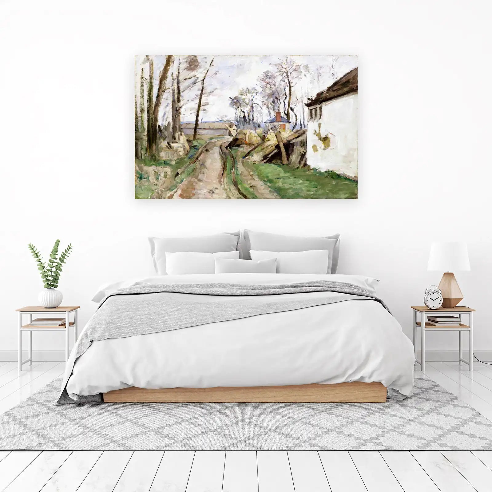 Impressionist Countryside Path Wall Art