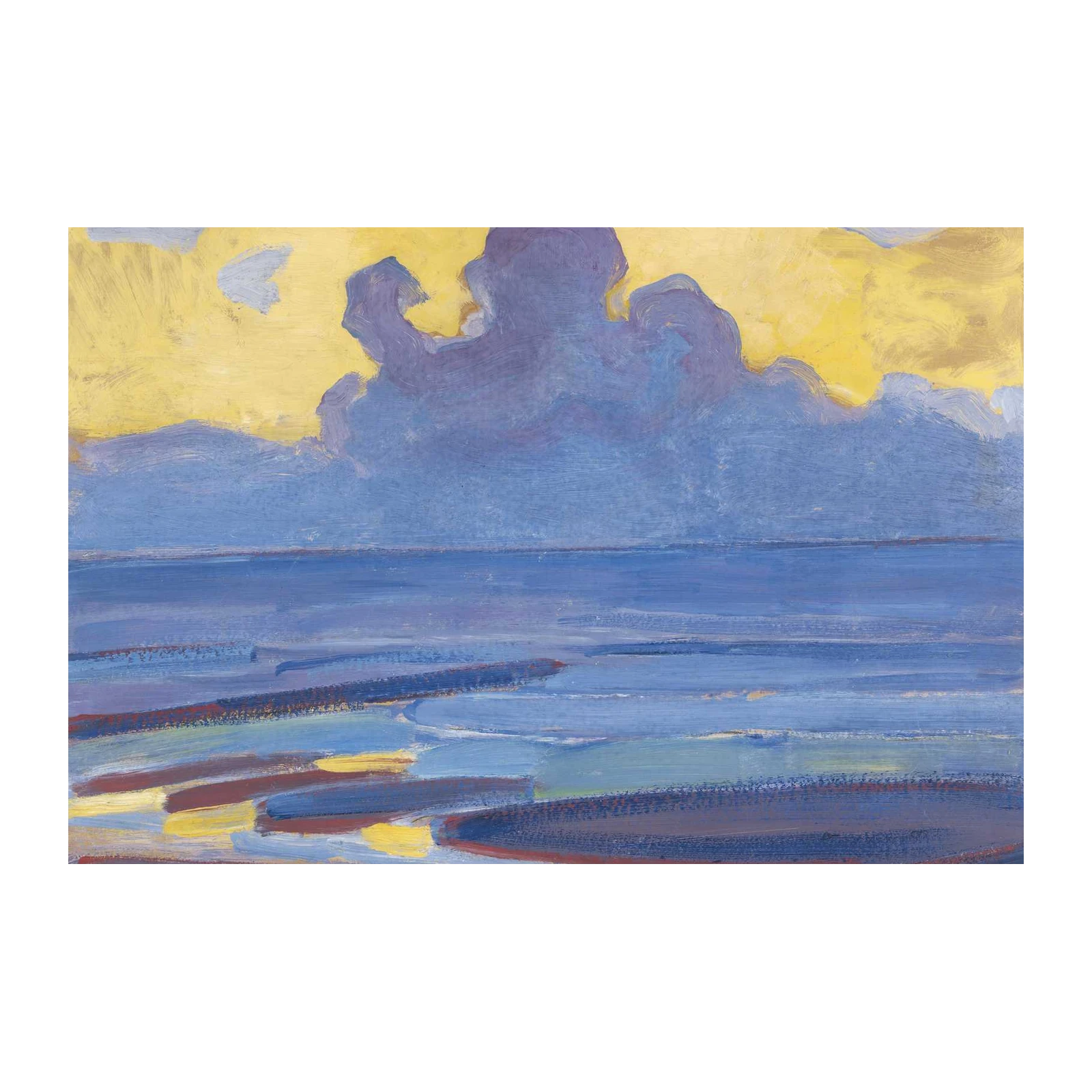 Abstract Seascape Impression Wall Art