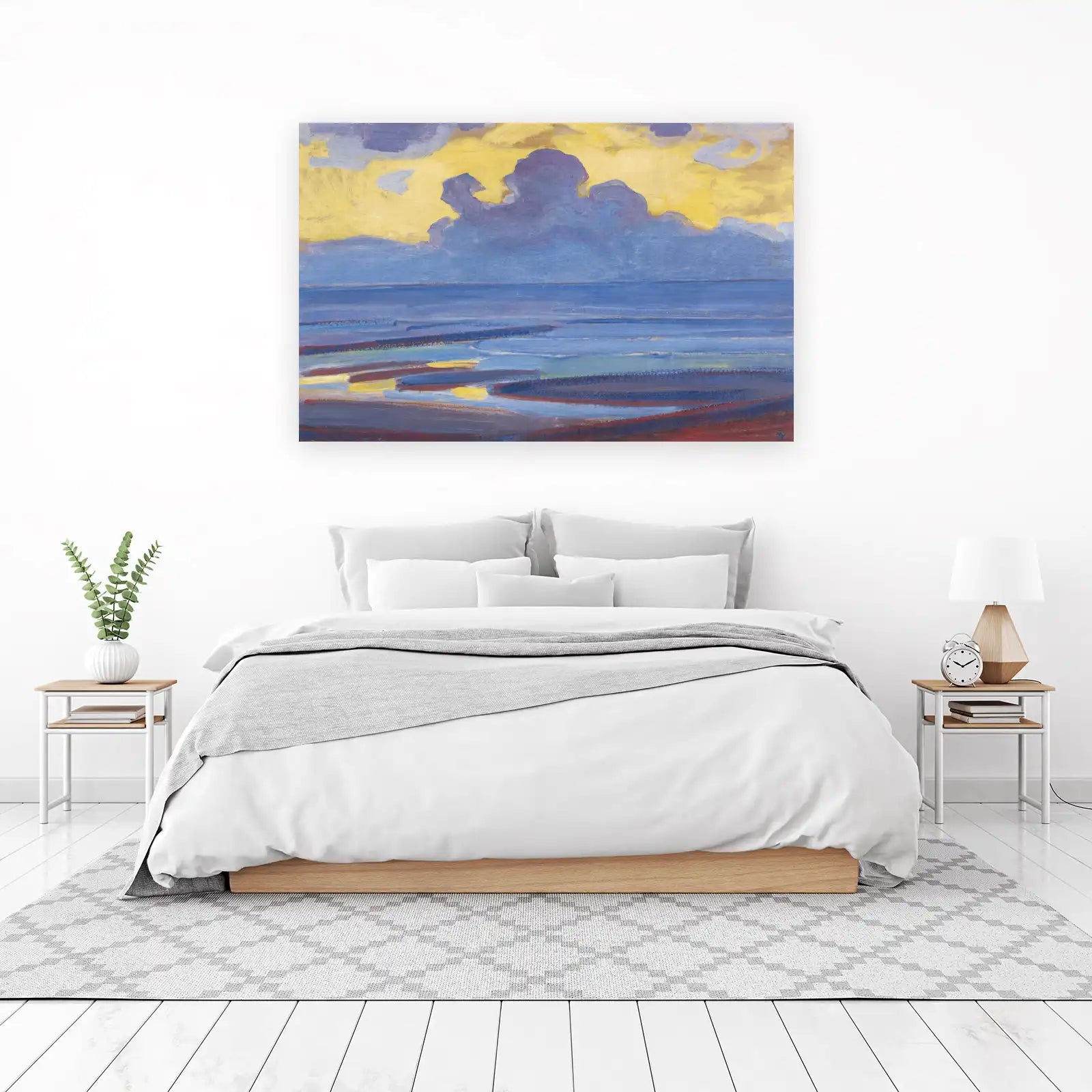 Abstract Seascape Impression Wall Art