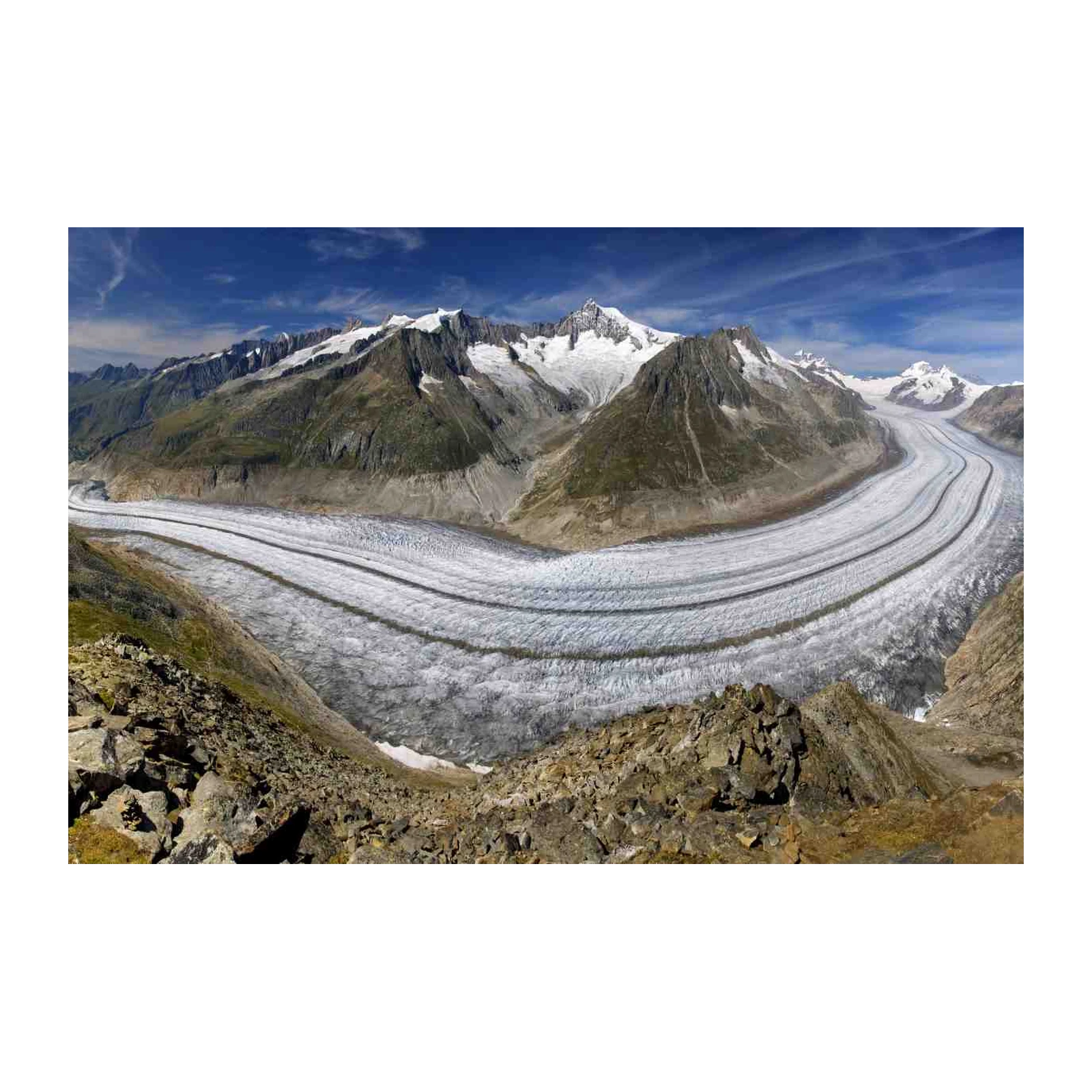 Majestic Glacier Panorama Wall Art Wall Art