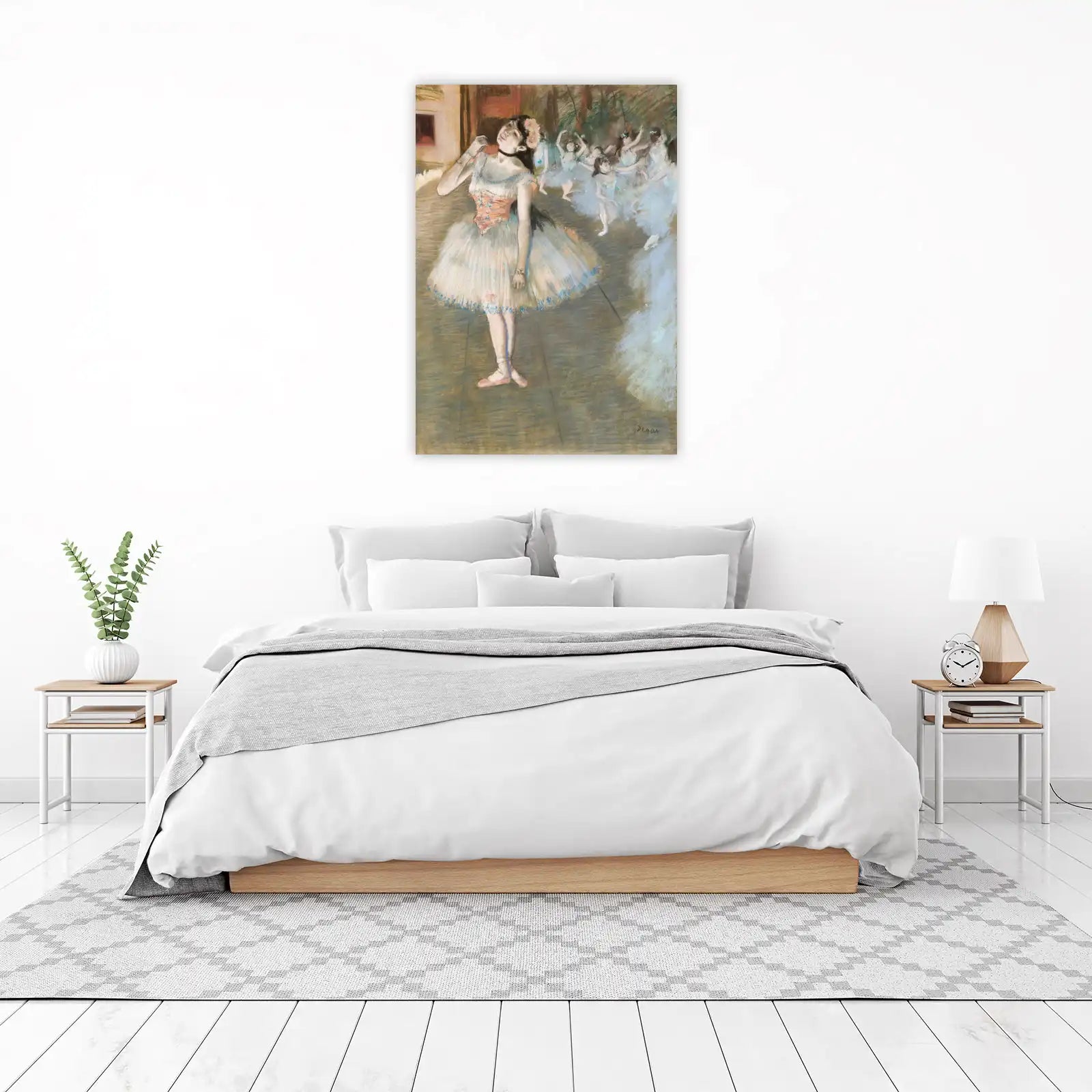 Ballet Dancer Elegance "The Ballet Class" Wall Art
