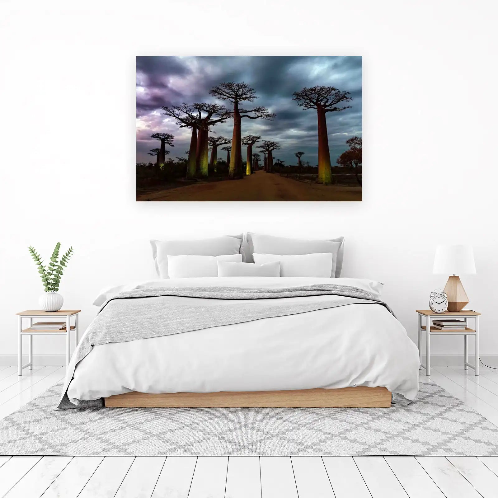 Majestic Baobab Alley Madagascar Wall Art
