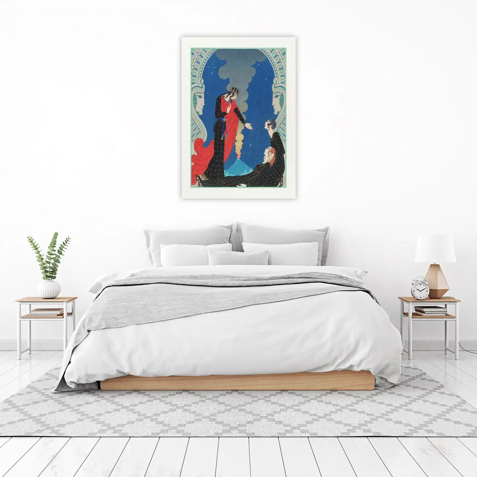 Art Deco Royal Scene Wall Art