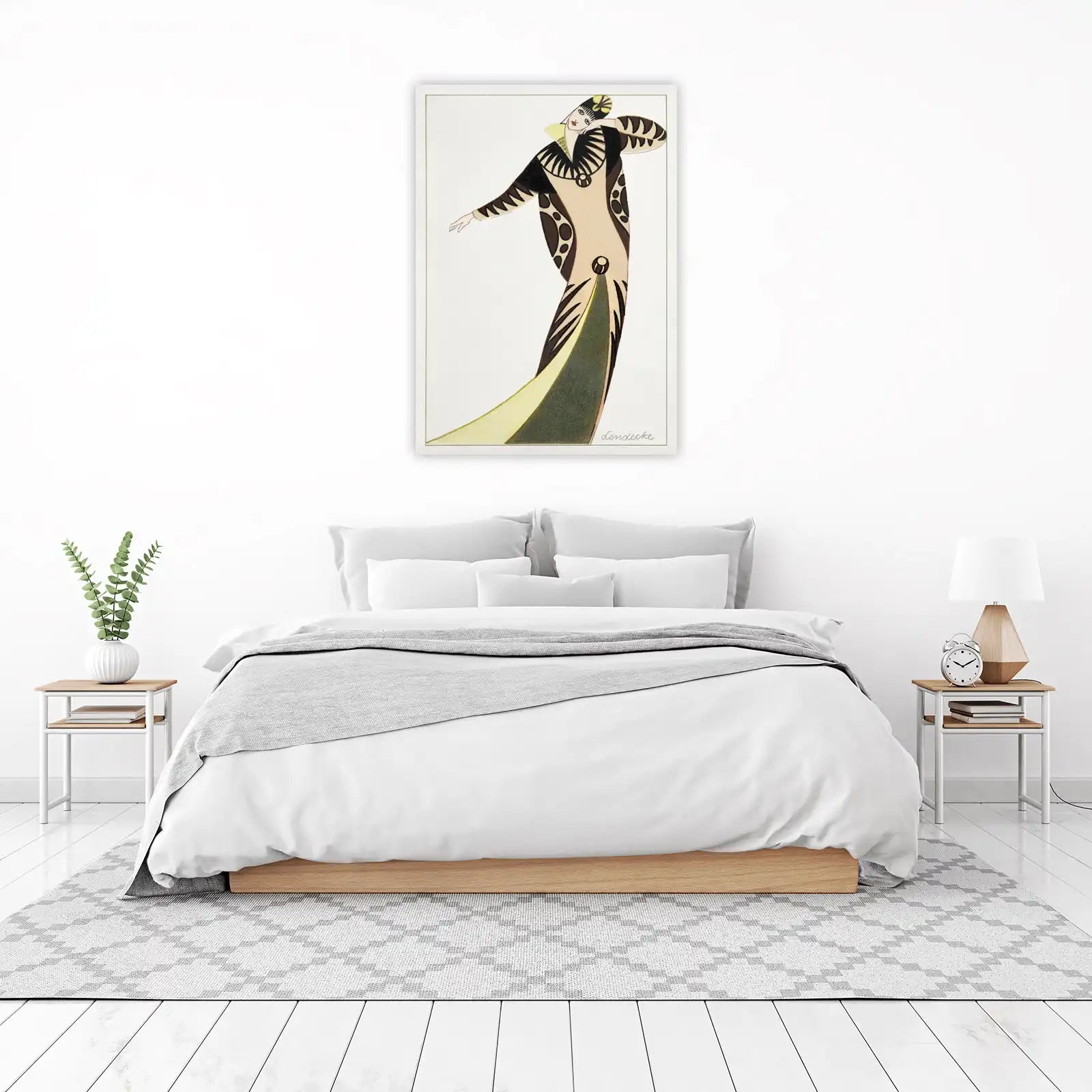 Art Deco Fashion Figure Wall Art