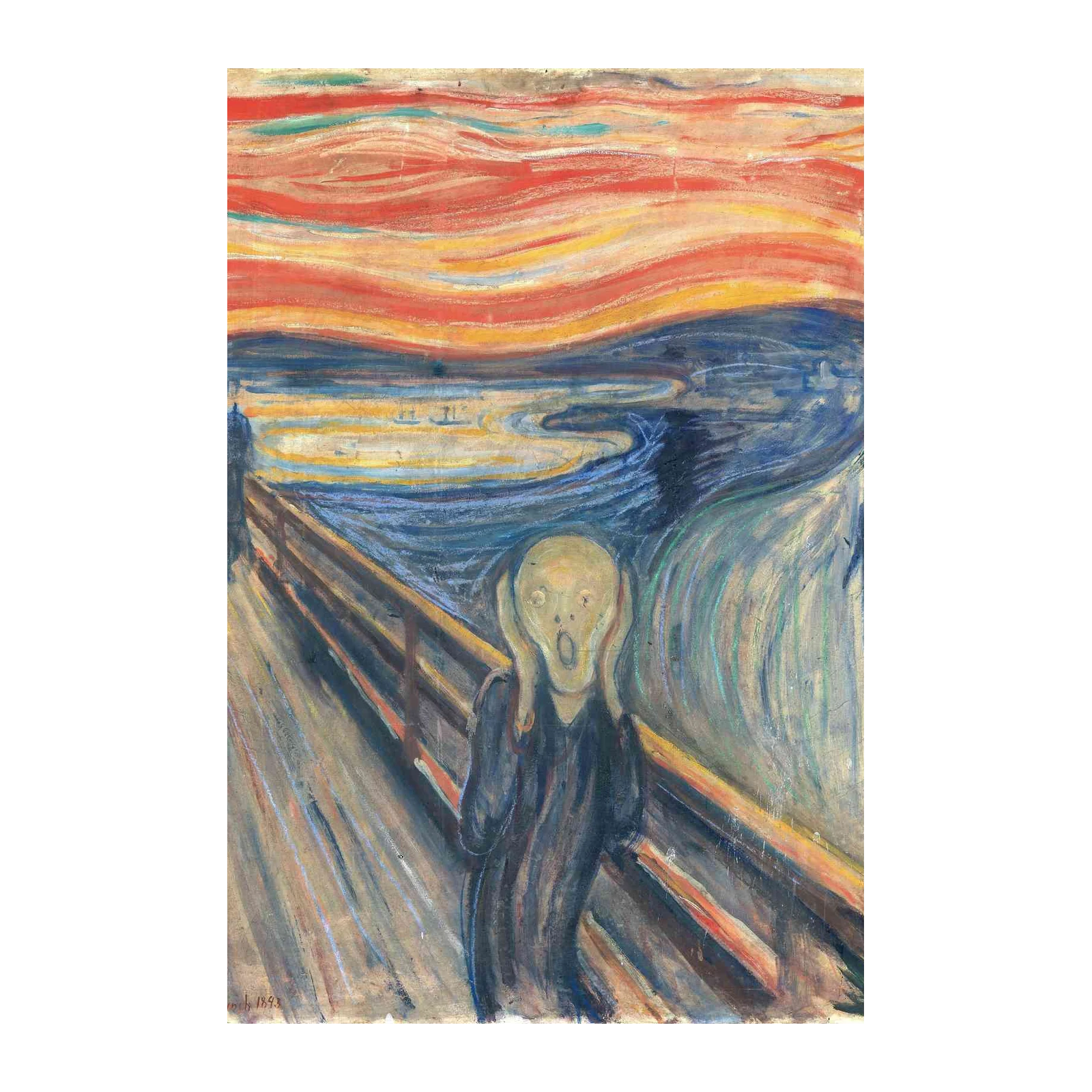 The Scream Art Wall Art - Iconic Expressionism