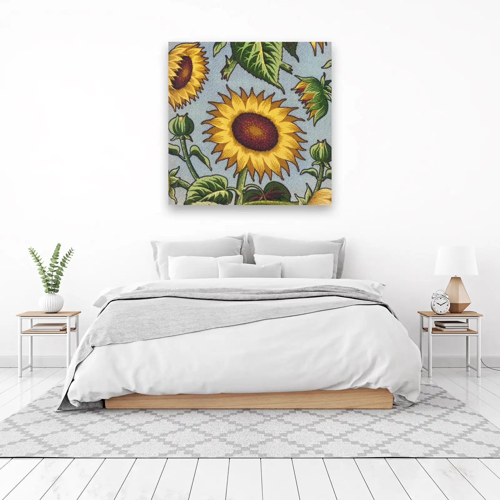 Vibrant Sunflower Garden Wall Art