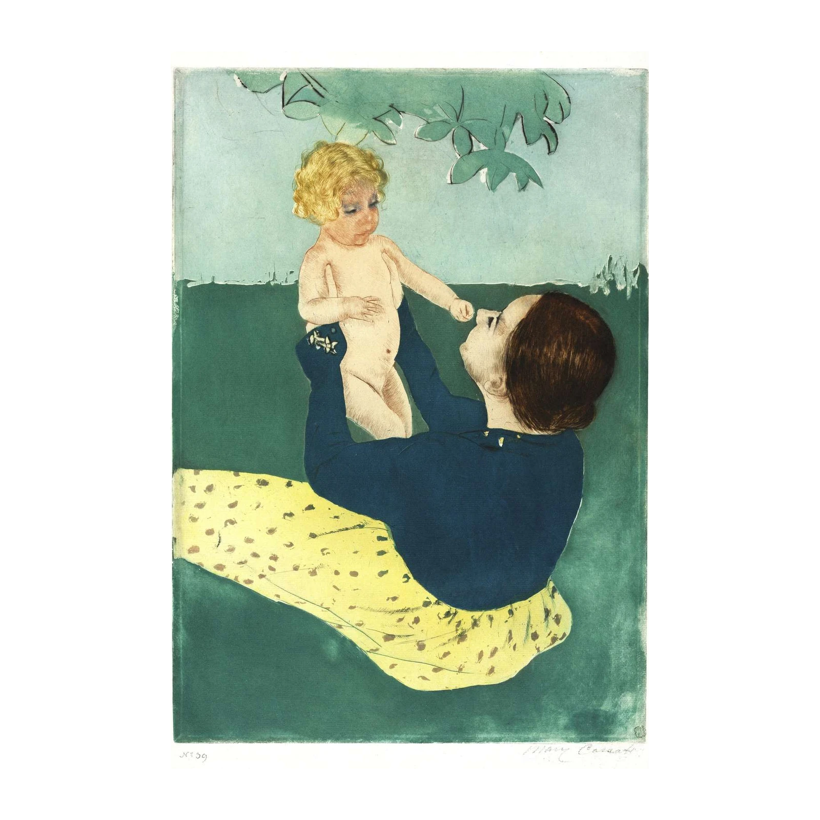 Mother and Child Embrace Wall Art