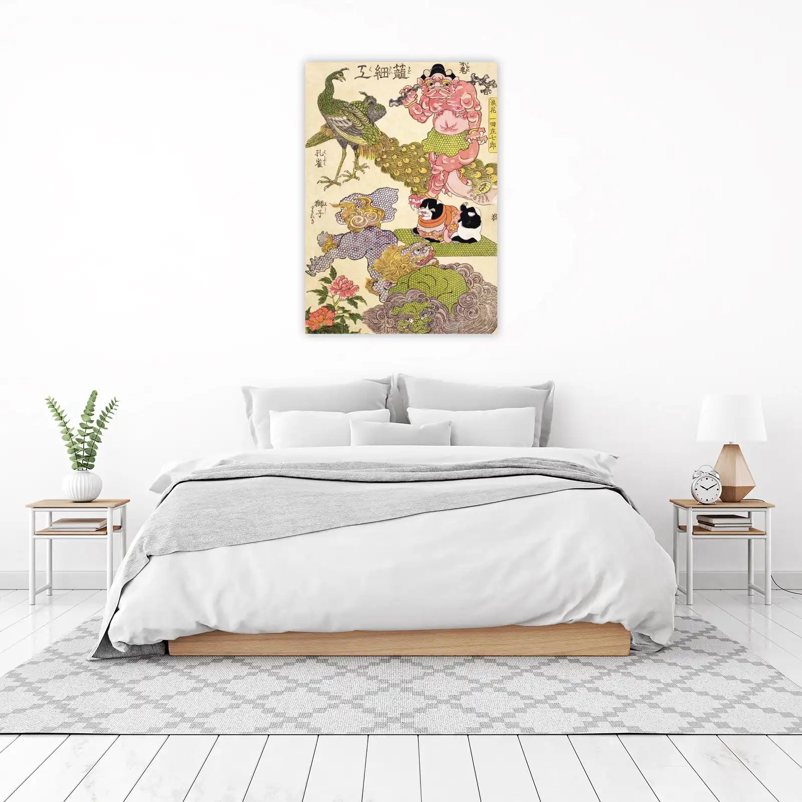 Mythical Creatures & Peacock Wall Art