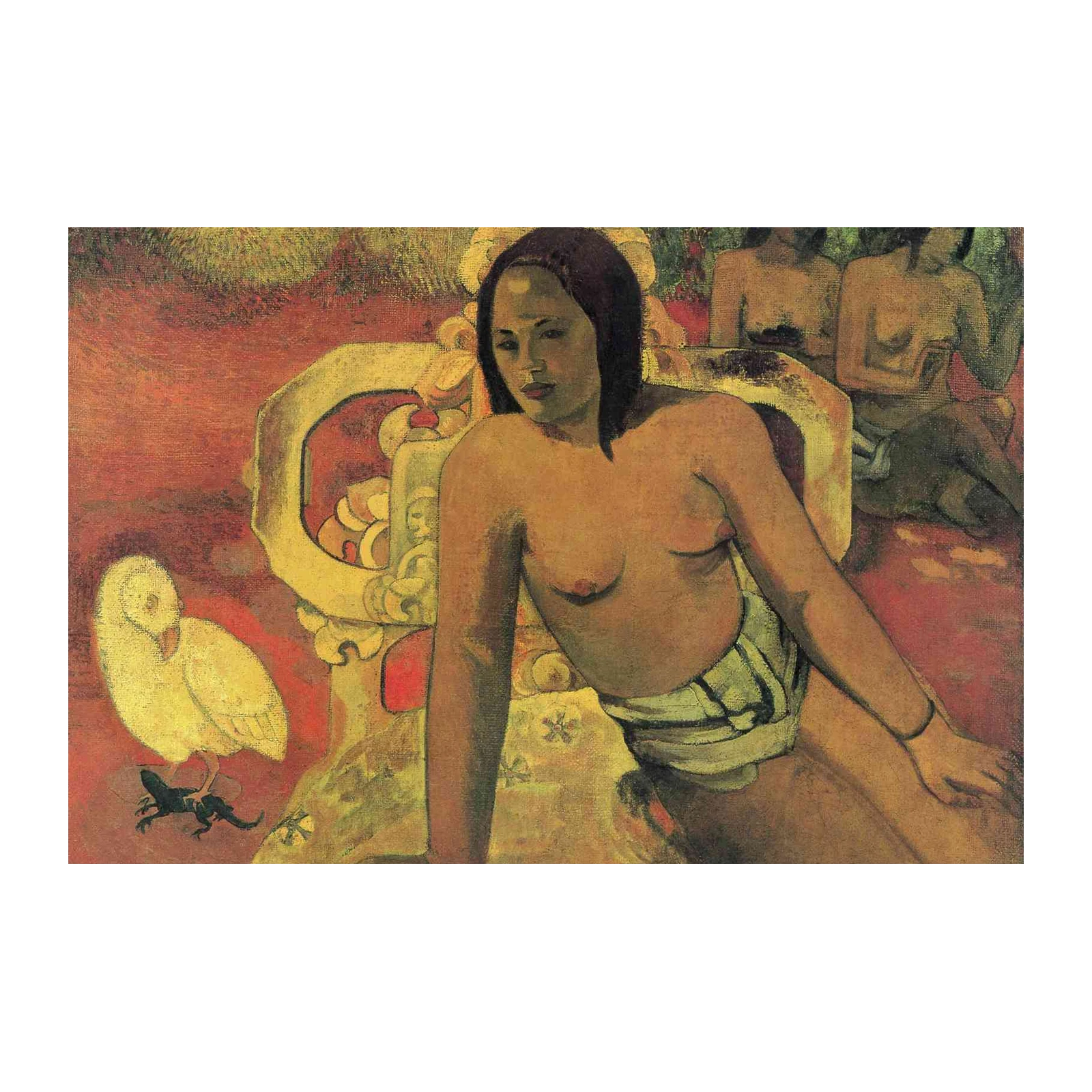 Tahitian Women by Gauguin Wall Art
