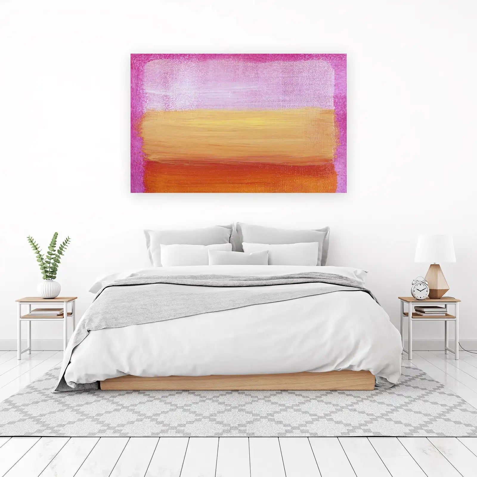 Abstract Sunset Gradient Wall Art