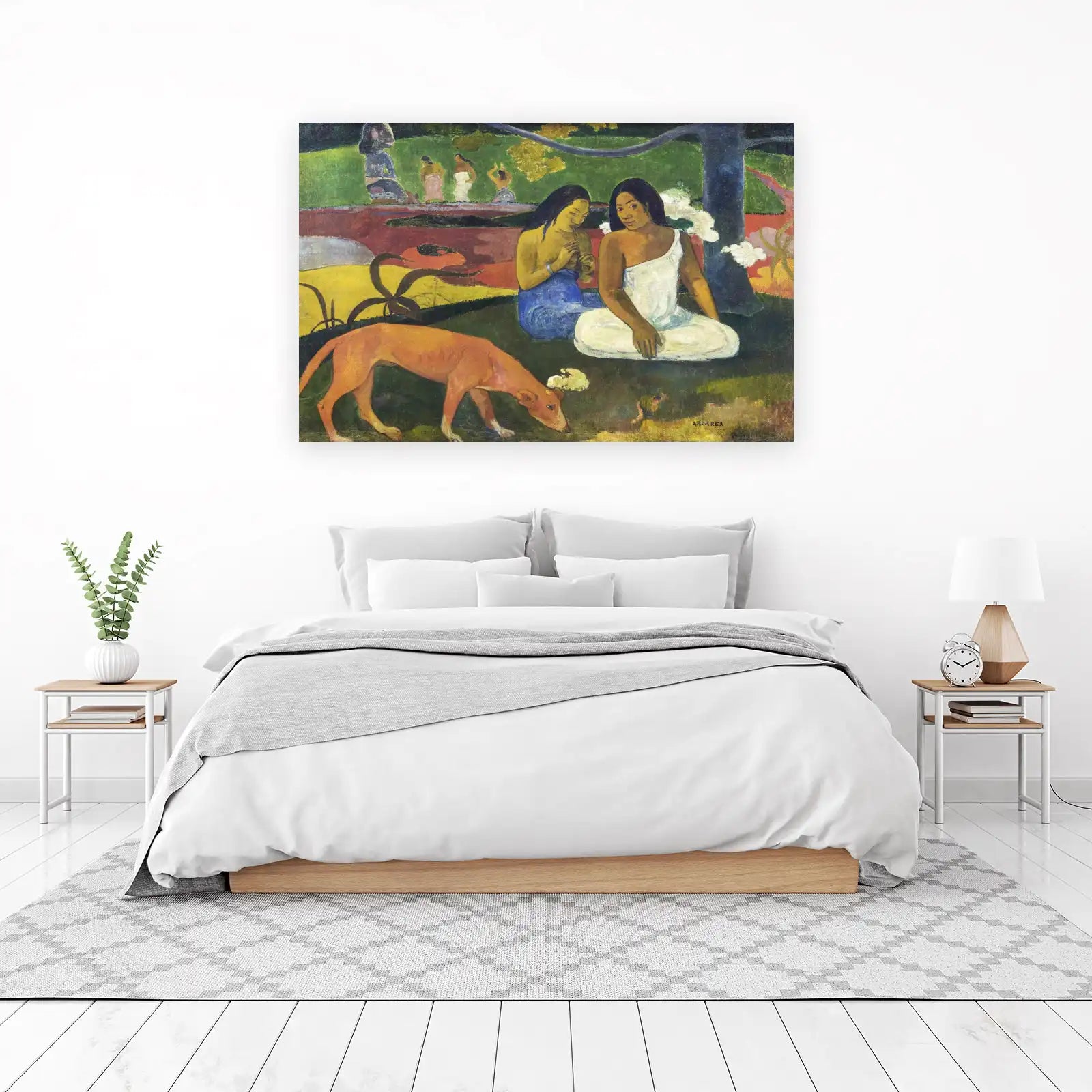 Tahitian Women Tropical Paradise Wall Art