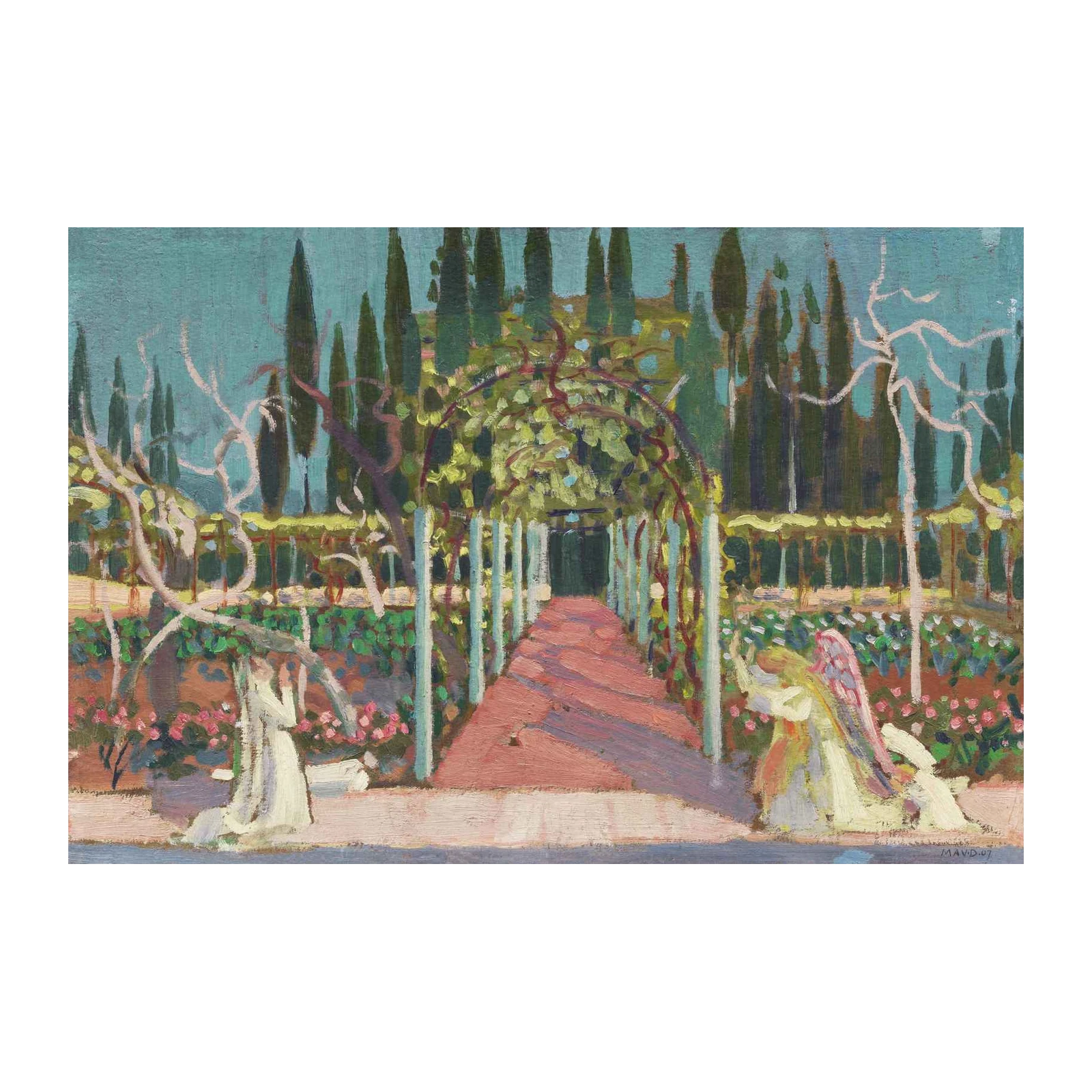 Enchanting Garden Path Wall Art