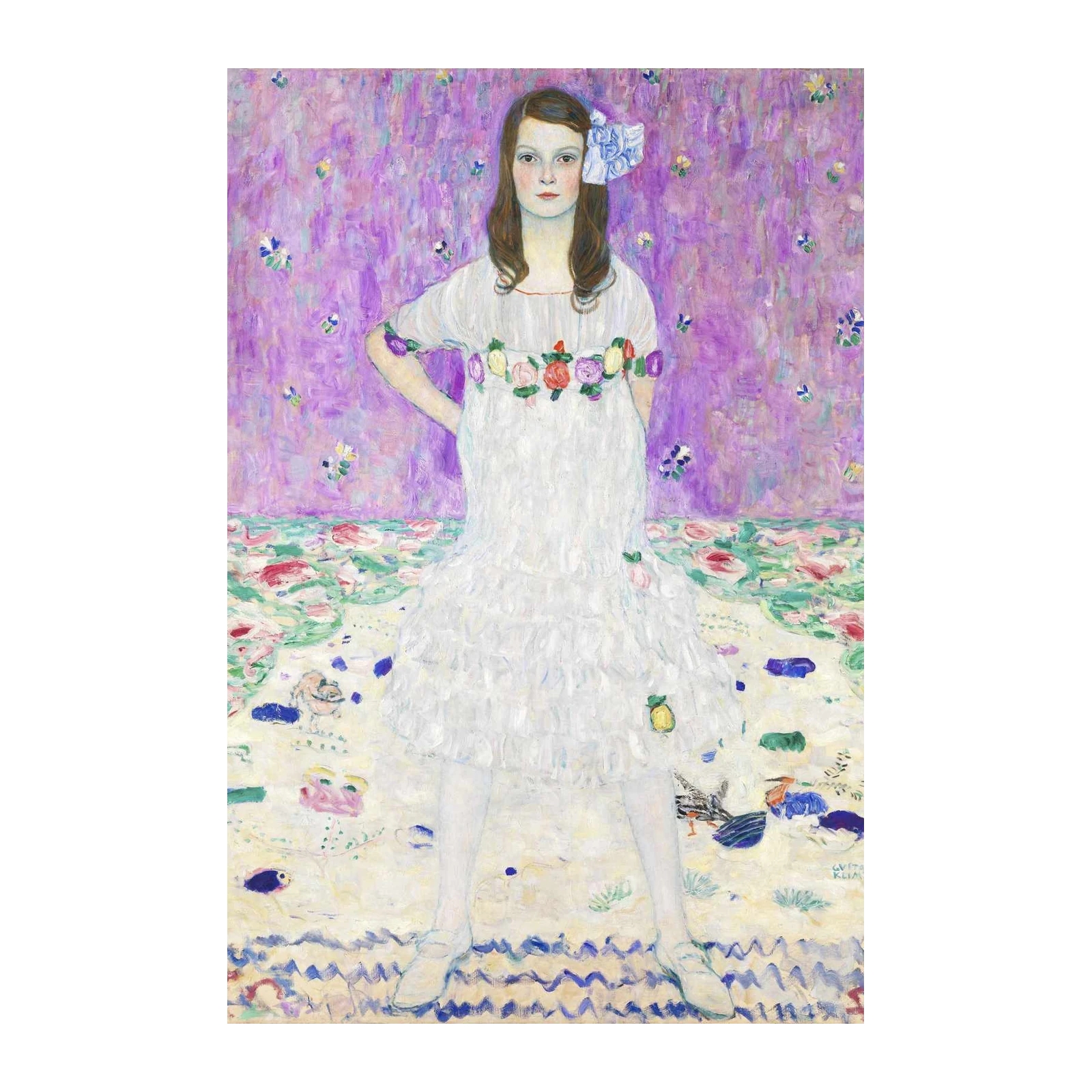 The Dancer's Dream: Gustav Klimt Inspired Wall Art