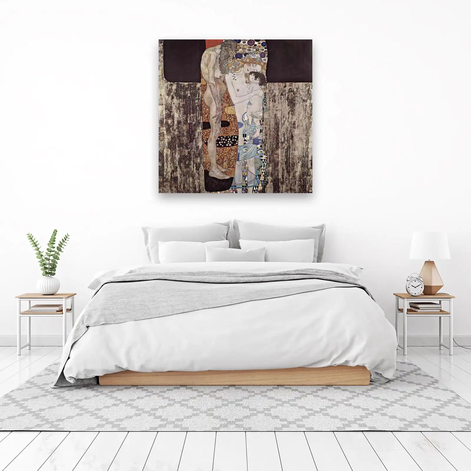 The Three Ages of Woman Klimt Wall Art