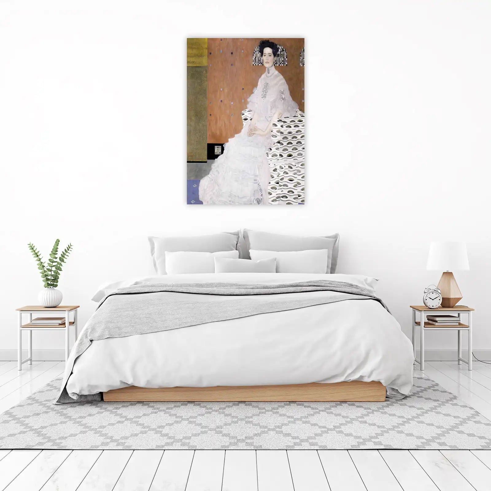 Art Nouveau Portrait Wall Art