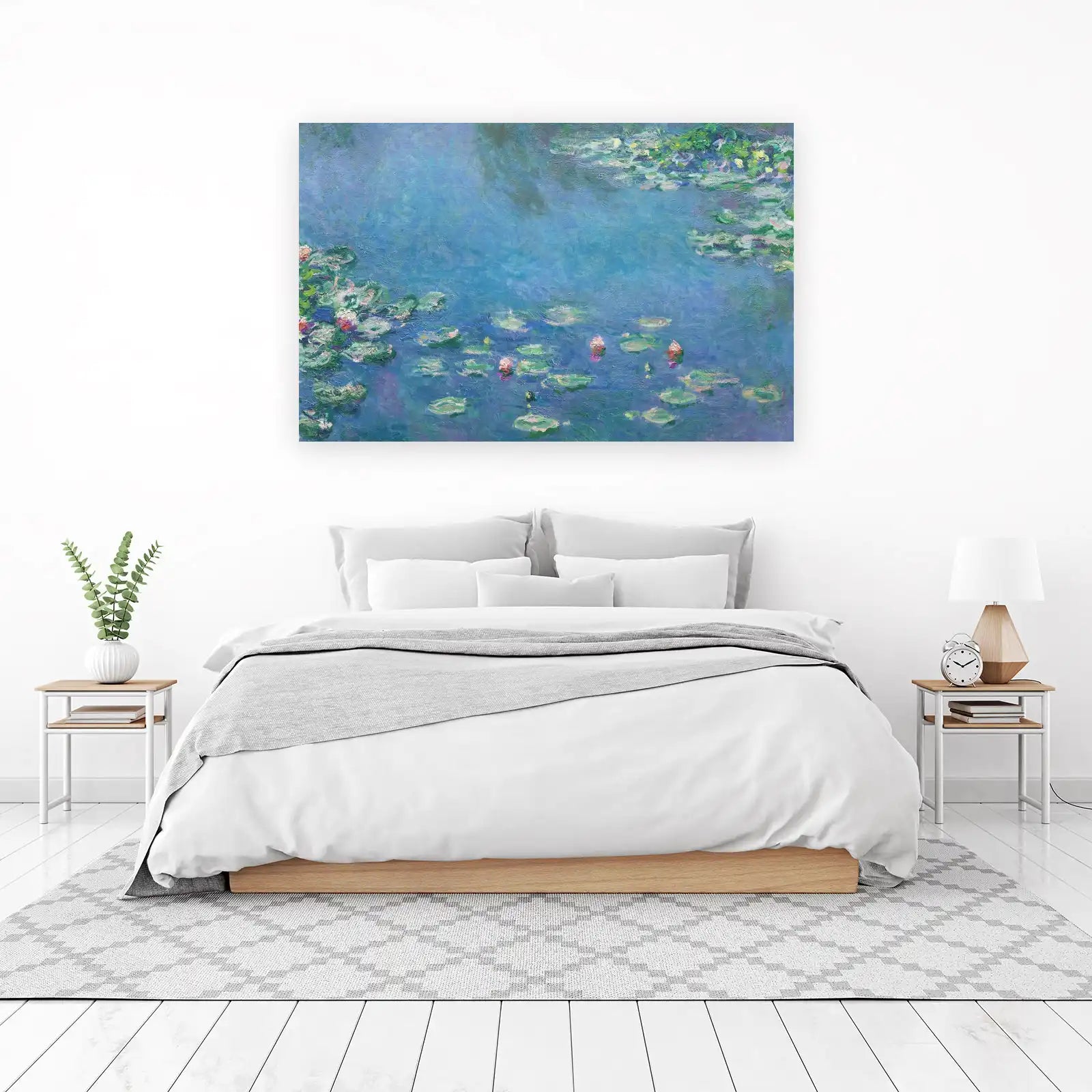 Serene Water Lilies Claude Monet Wall Art