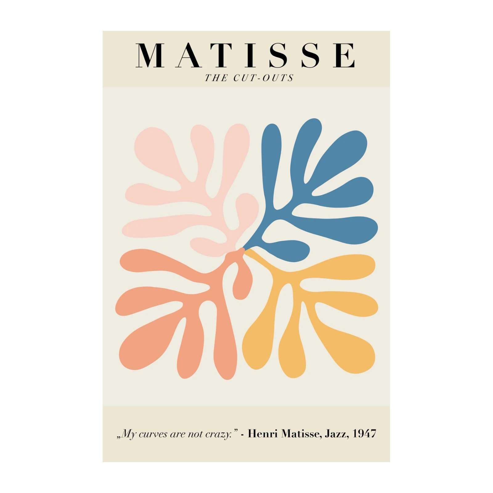 Matisse Inspired Botanical Art Wall Art