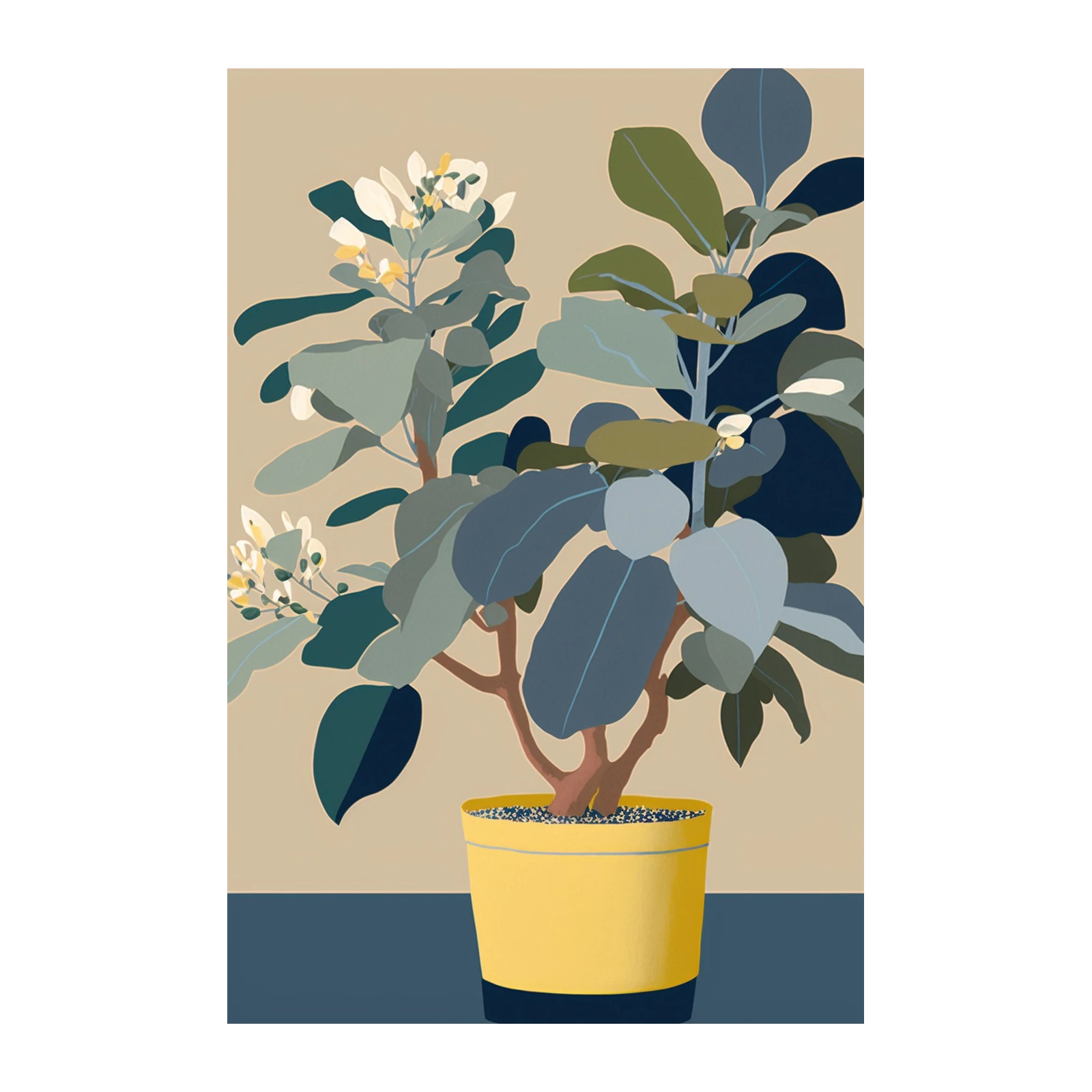 Botanical Elegance Plant Wall Art