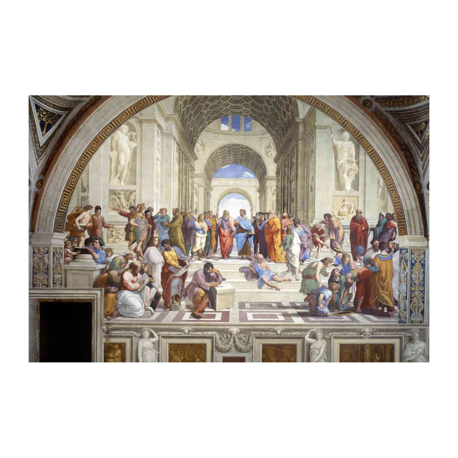 The School of Athens Wall Art - Renaissance Art
