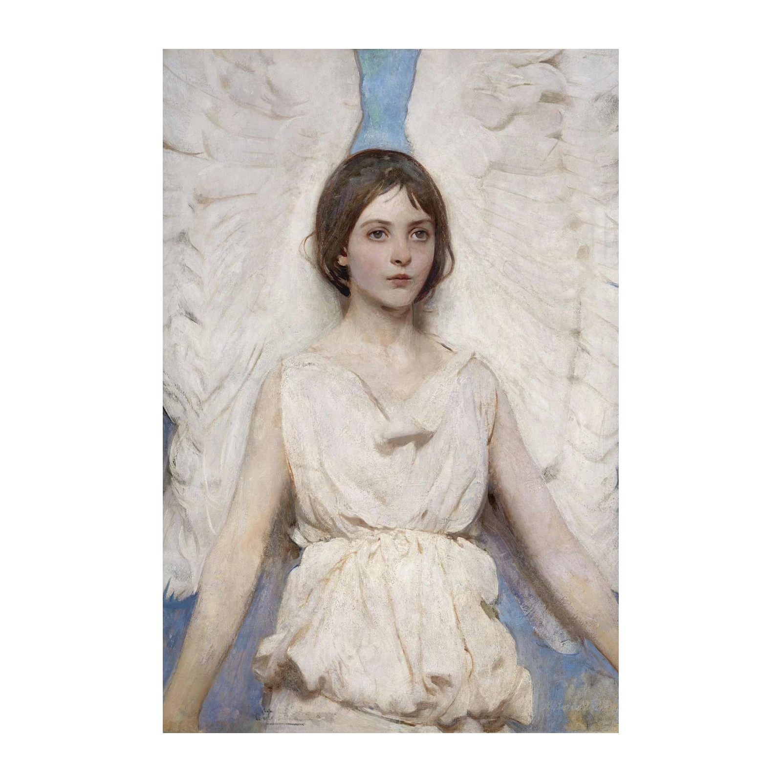 Serene Angel Portrait Wall Art
